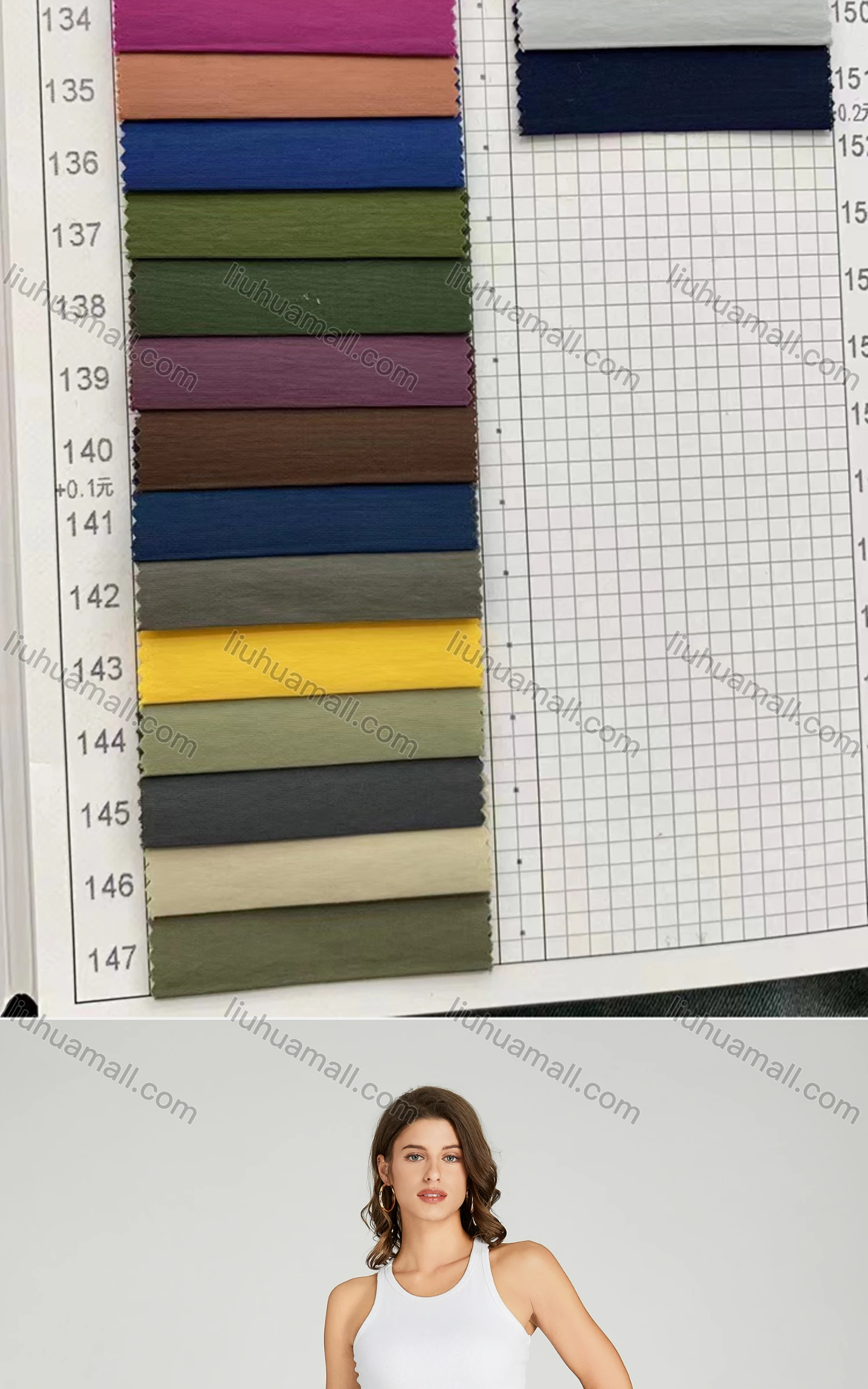 Wholesale Women's Casual High Waist Flap Pockets Split Hem Knee Length Plain Skirt MT320# - Liuhuamall