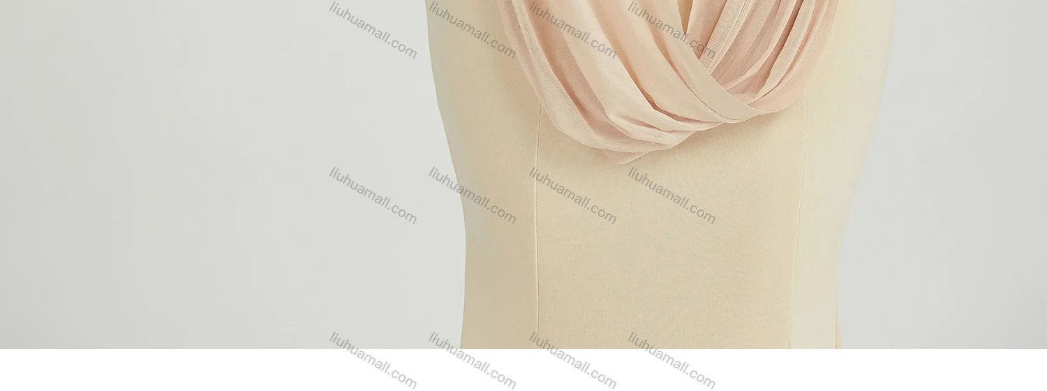 Wholesale Women's Elegant Sleeveless Sequin Mermaid Evening Dress 6071# - Liuhuamall