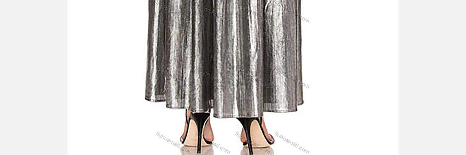 Wholesale Women's Glamorous One Shoulder Hollow Out Ruffle Wrap Hem Dress With Belt - Liuhuamall