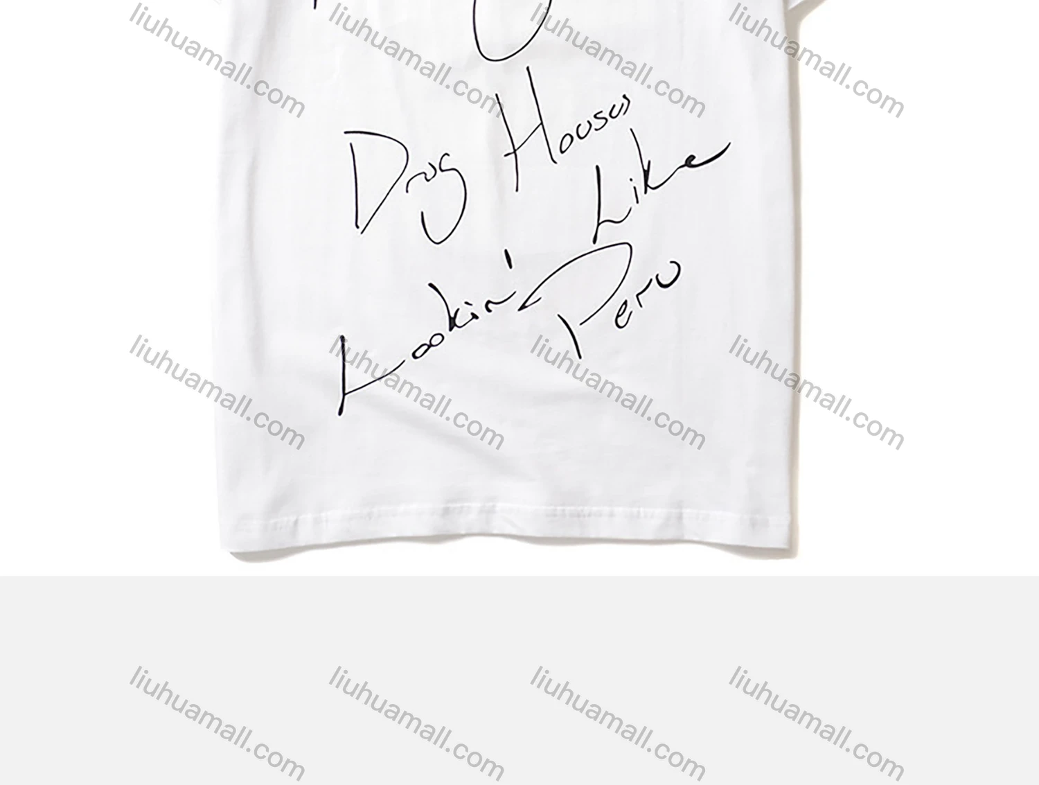 Wholesale Men's Fashion Round Neck Short Sleeve Figure Print T-shirt - Liuhuamall