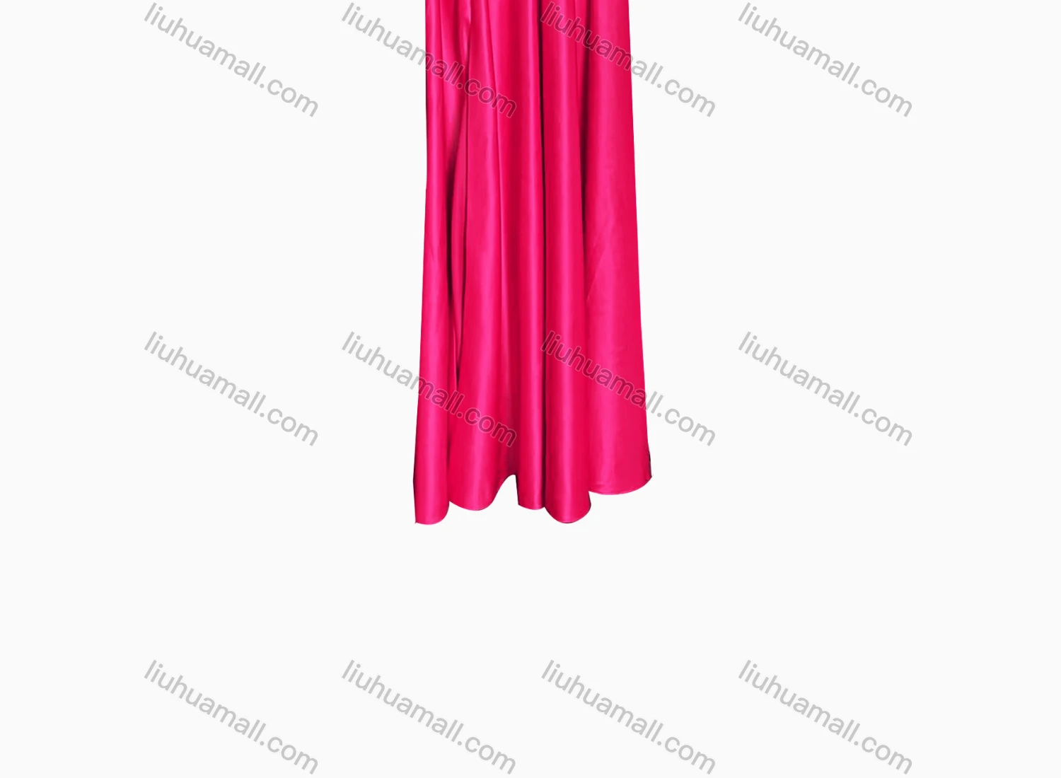 Wholesale Women's Elegant Plain Off Shoulder Cap Sleeve Maxi Evening Dress - Liuhuamall