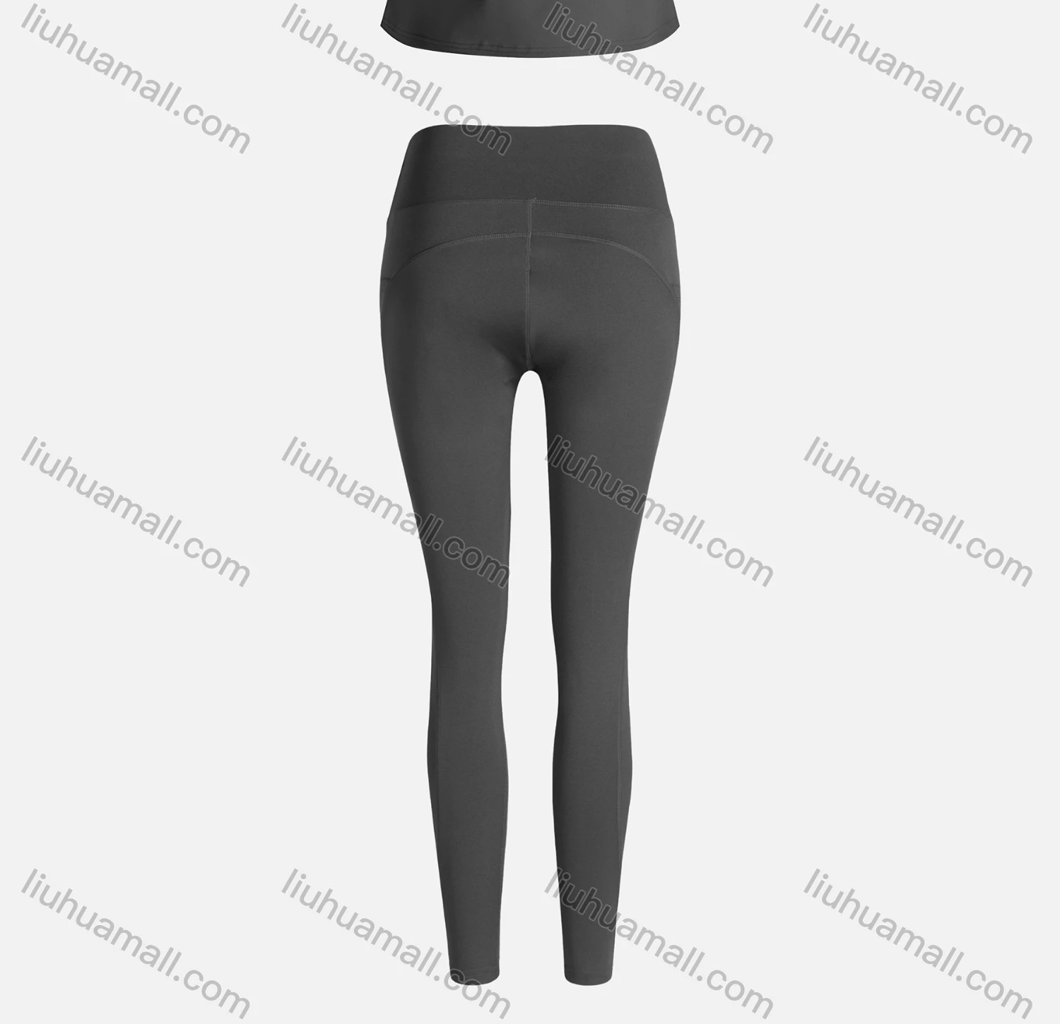 Wholesale Women's Sporty Breathable Quick Dry Letter T-shirt & High Waist Leggings 2 Piece Yoga Workout Outfits 1009#&1015# - Liuhuamall