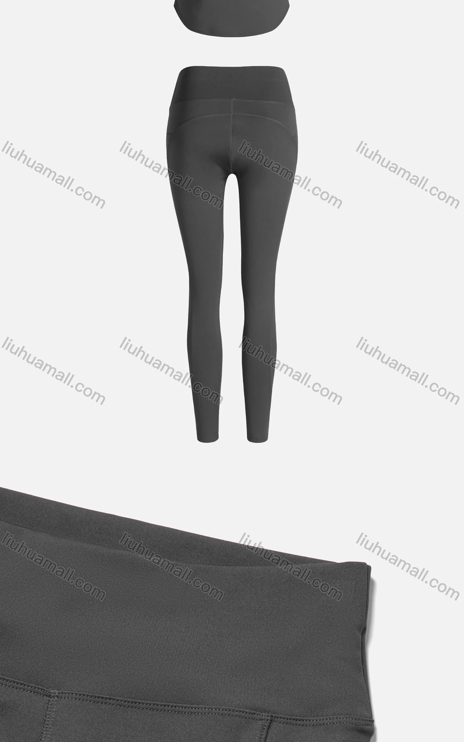 Wholesale Women's Sporty Breathable Quick Dry Letter Tank Top & High Waist Leggings 2 Piece Yoga Workout Outfits 1009#&1014# - Liuhuamall