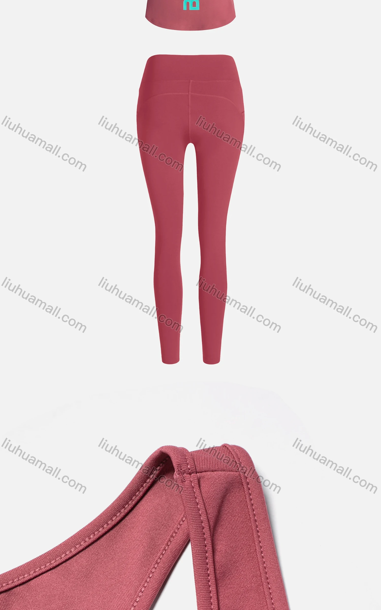 Wholesale Women's Sporty Breathable Quick Dry Letter Tank Top & High Waist Leggings 2 Piece Yoga Workout Outfits 1007#&1010# - Liuhuamall