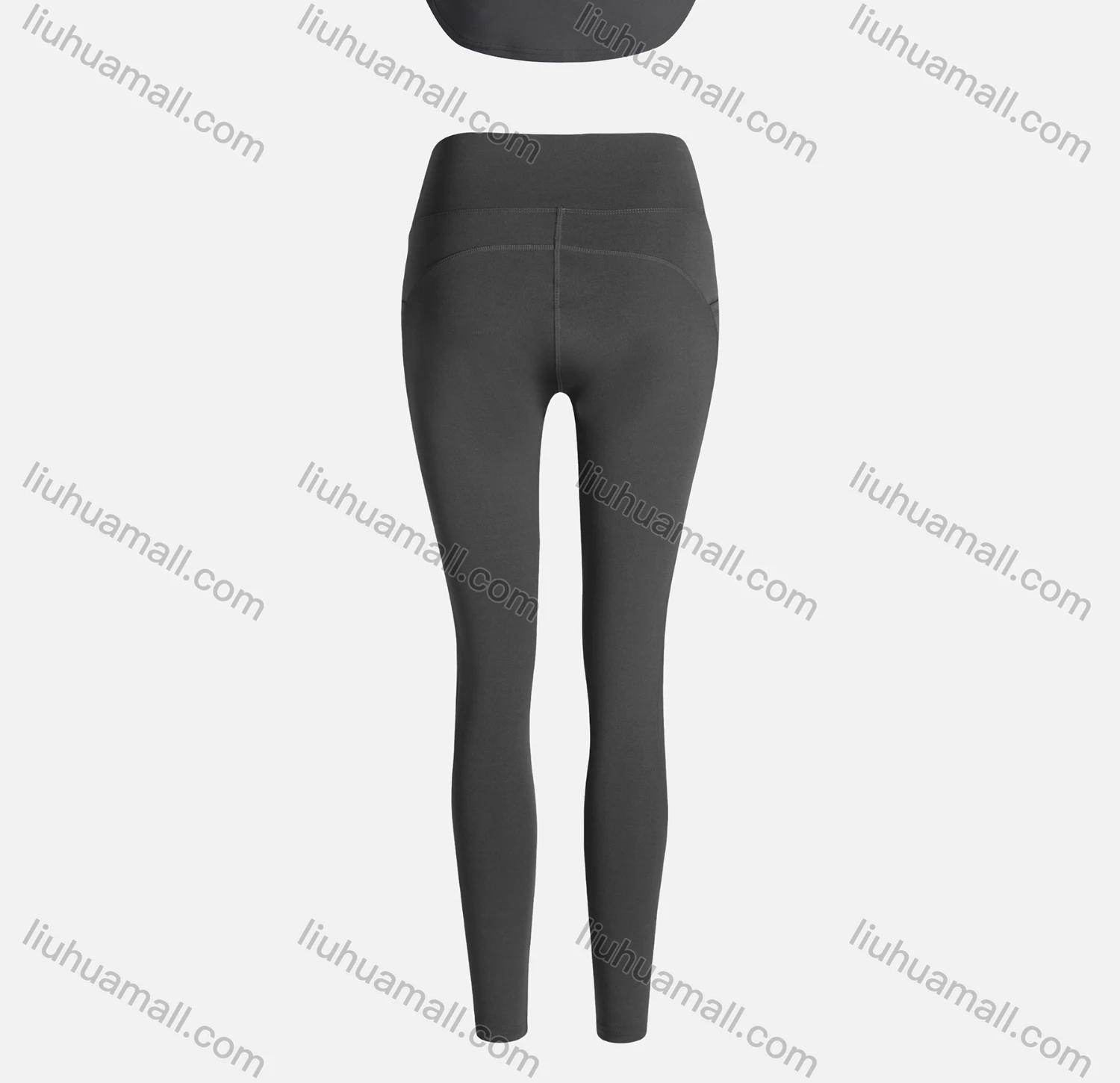 Wholesale Women's Sporty Breathable Quick Dry Letter Tank Top & High Waist Leggings 2 Piece Yoga Workout Outfits 1007#&1013# - Liuhuamall