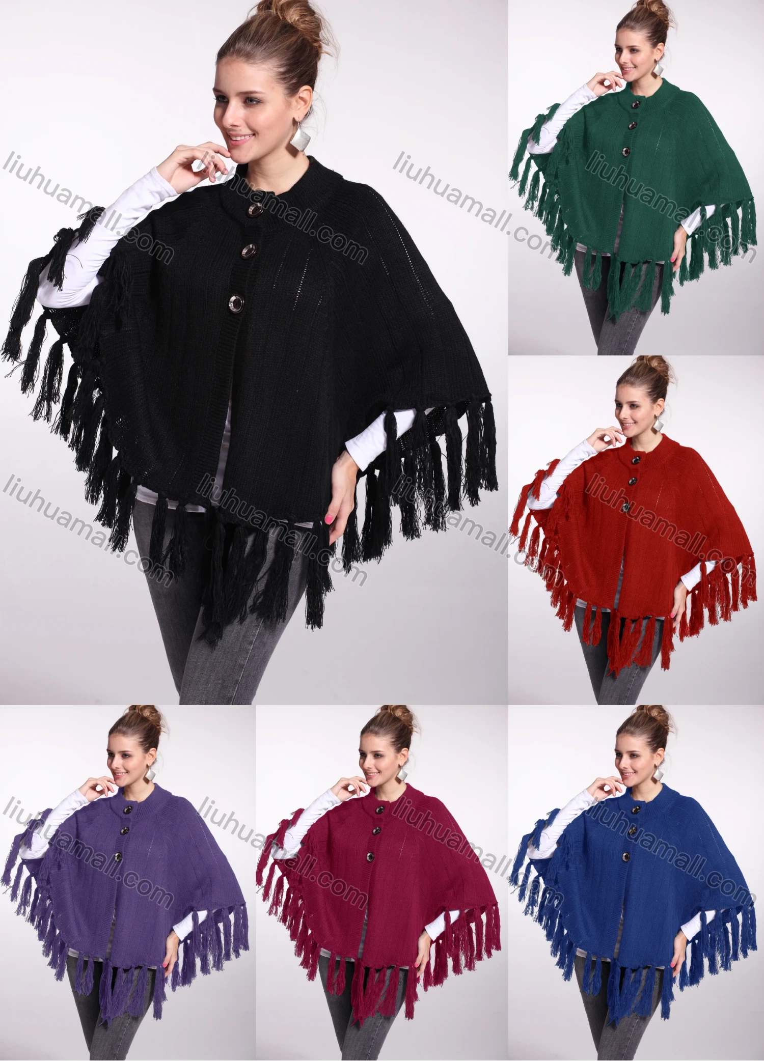 Wholesale Woman's Casual Plain Scarf Hem Fabric shawl 3131# - Liuhuamall