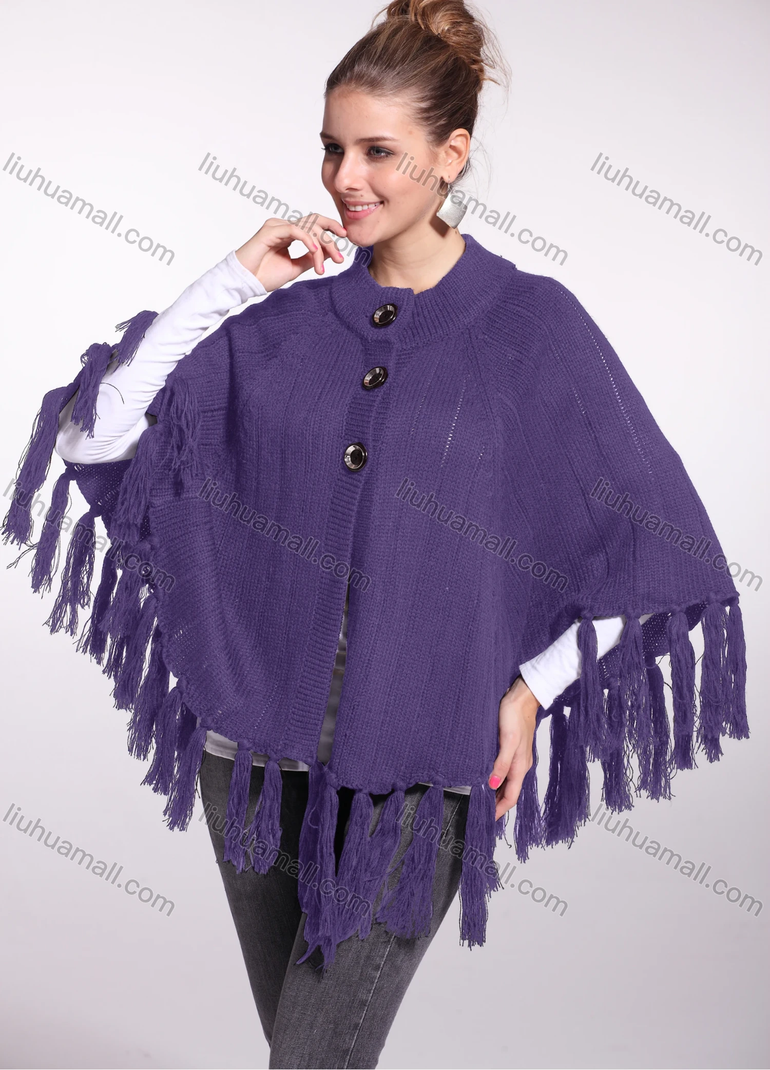 Wholesale Woman's Casual Plain Scarf Hem Fabric shawl 3131# - Liuhuamall