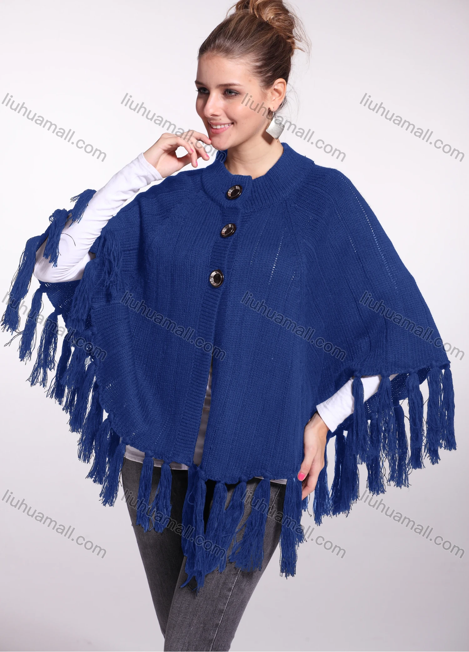 Wholesale Woman's Casual Plain Scarf Hem Fabric shawl 3131# - Liuhuamall