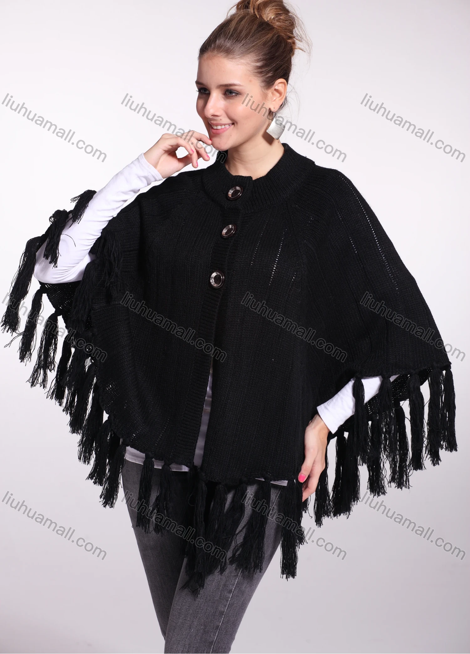 Wholesale Woman's Casual Plain Scarf Hem Fabric shawl 3131# - Liuhuamall
