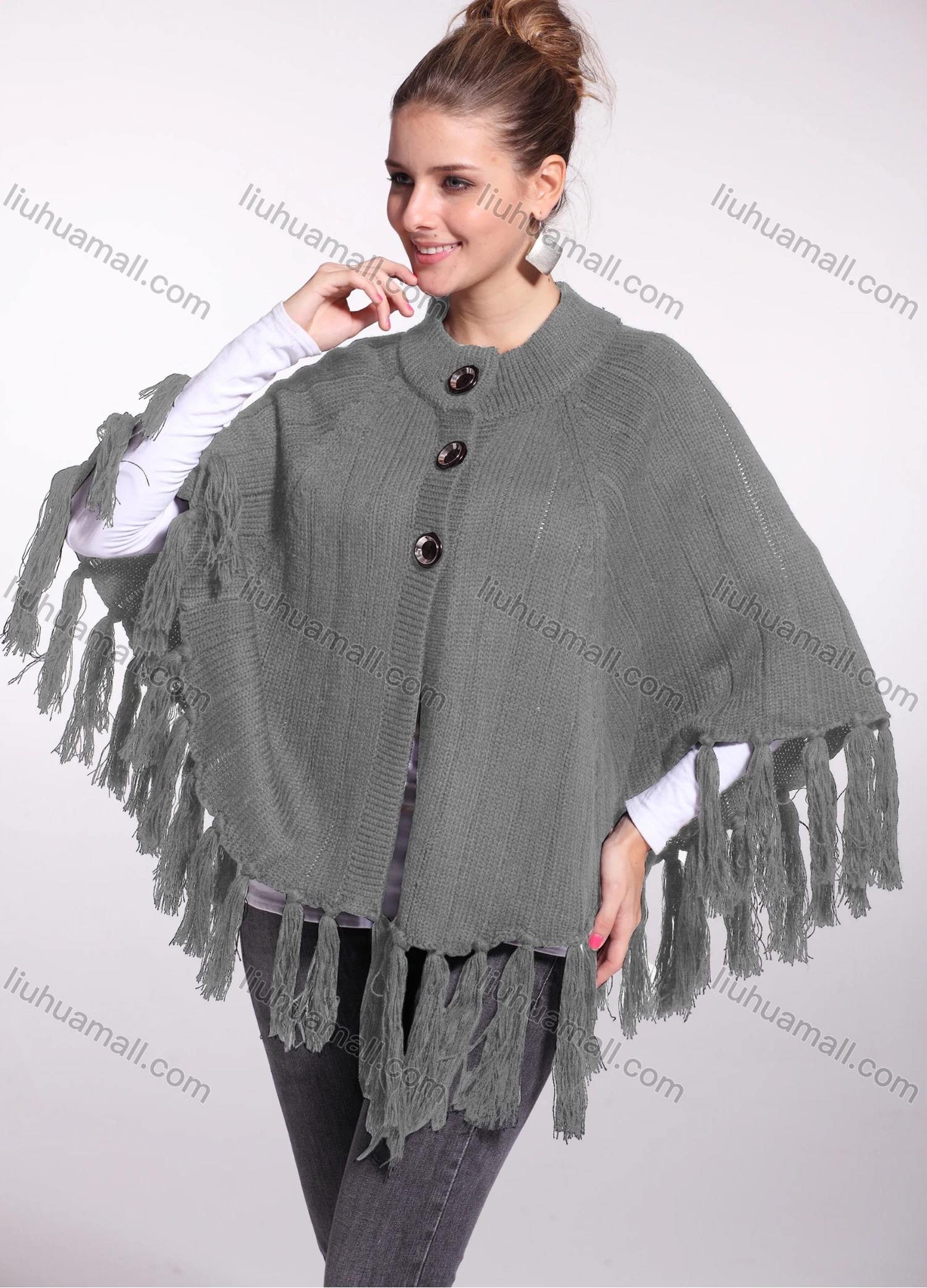Wholesale Woman's Casual Plain Scarf Hem Fabric shawl 3131# - Liuhuamall