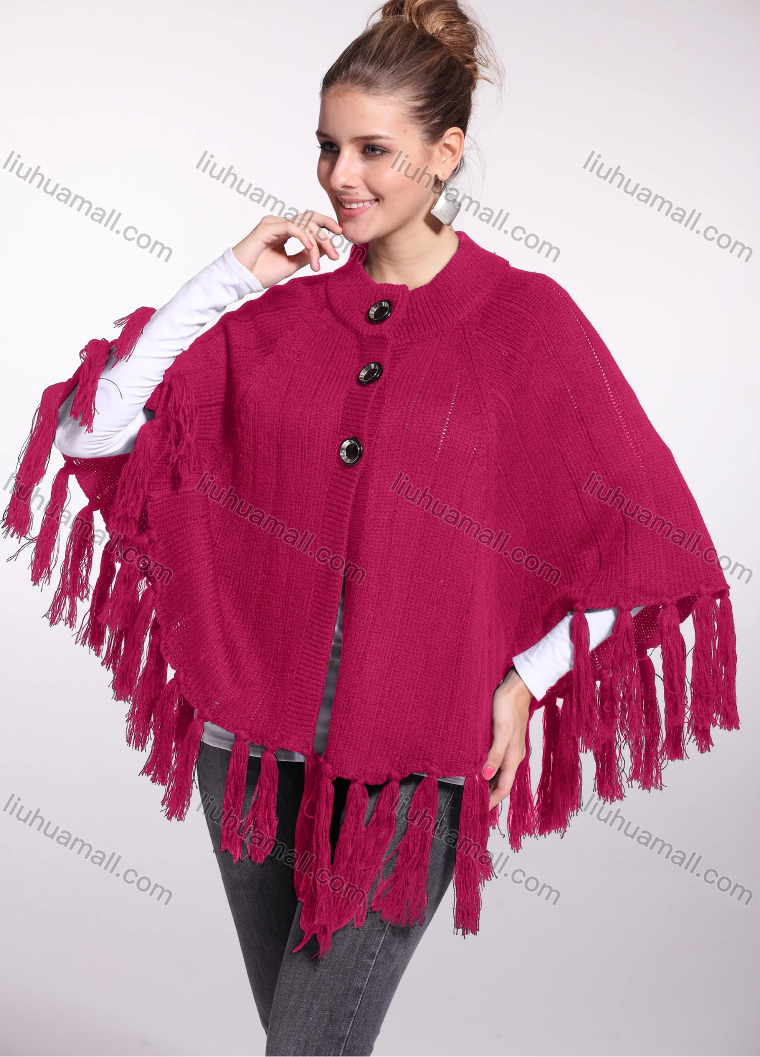 Wholesale Woman's Casual Plain Scarf Hem Fabric shawl 3131# - Liuhuamall