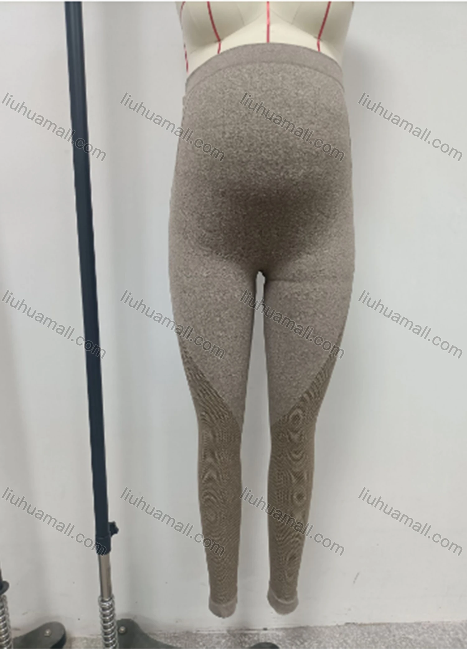 Wholesale Women's Sporty Splicing Colorblock High Waist Stretchy Maternity Yoga Pants GB-1107# - Liuhuamall