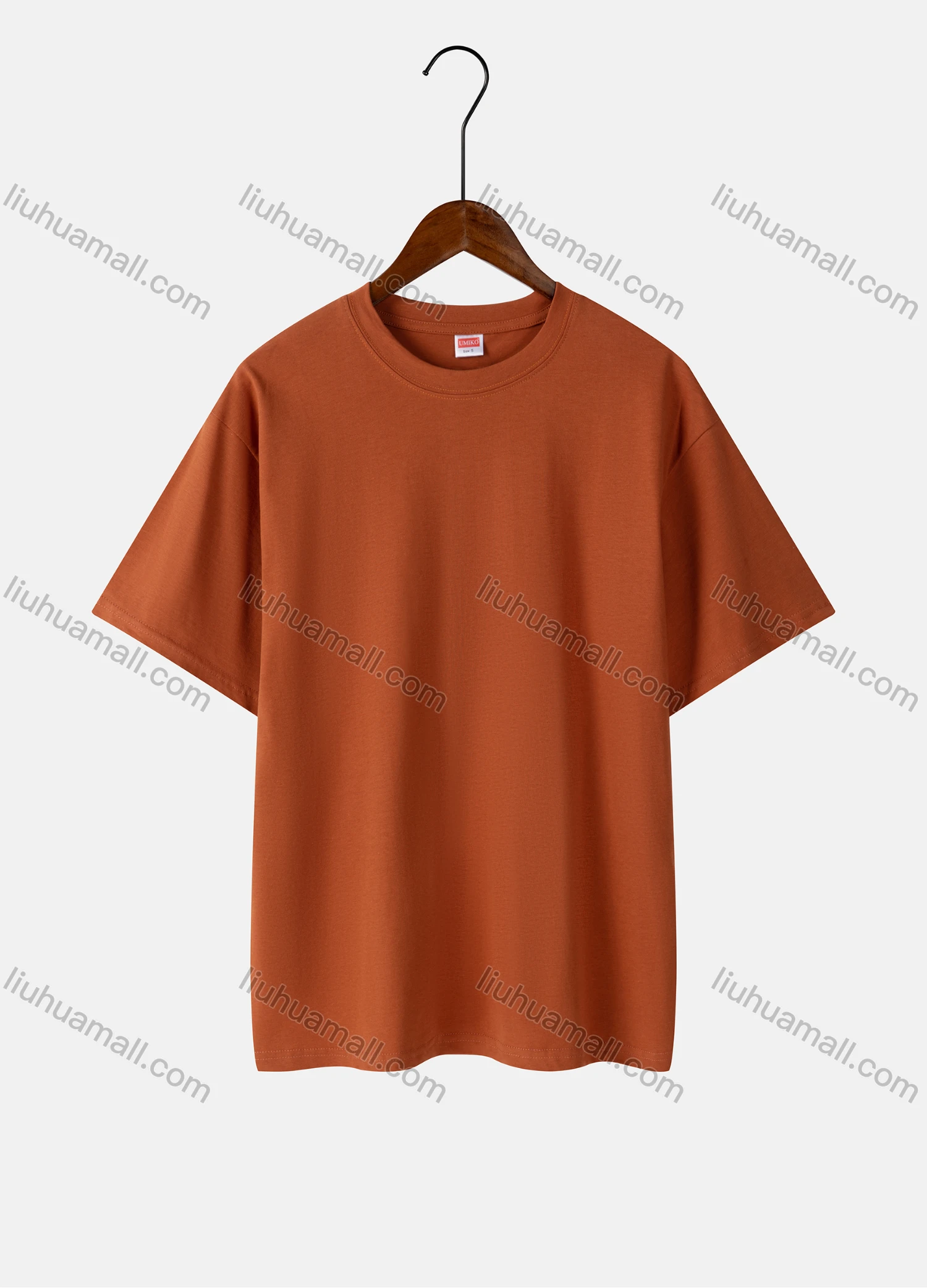 Wholesale Women's Basics Plain 100%Cotton Crew Neck Short Sleeve Casual T-shirt 0002# - Liuhuamall