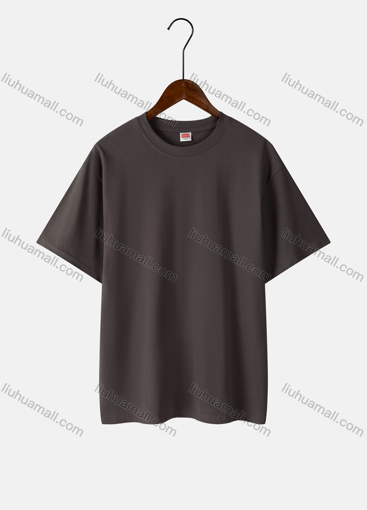 Wholesale Women's Basics Plain 100%Cotton Crew Neck Short Sleeve Casual T-shirt 0002# - Liuhuamall