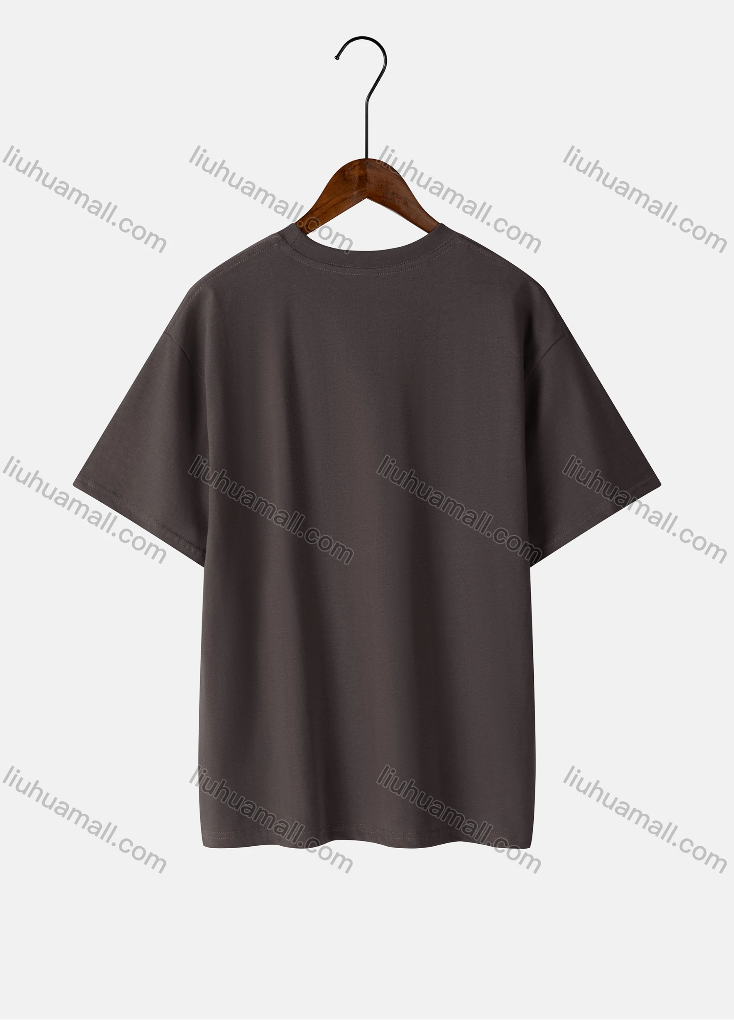 Wholesale Women's Basics Plain 100%Cotton Crew Neck Short Sleeve Casual T-shirt 0002# - Liuhuamall