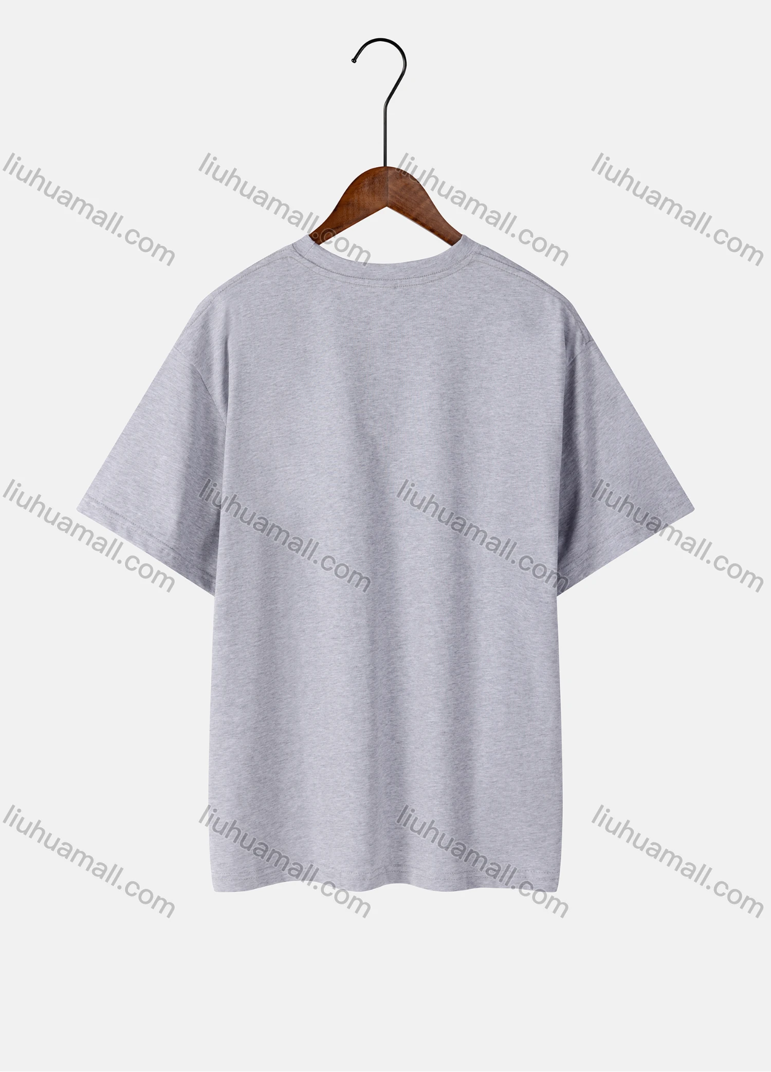 Wholesale Women's Basics Plain 100%Cotton Crew Neck Short Sleeve Casual T-shirt 0002# - Liuhuamall