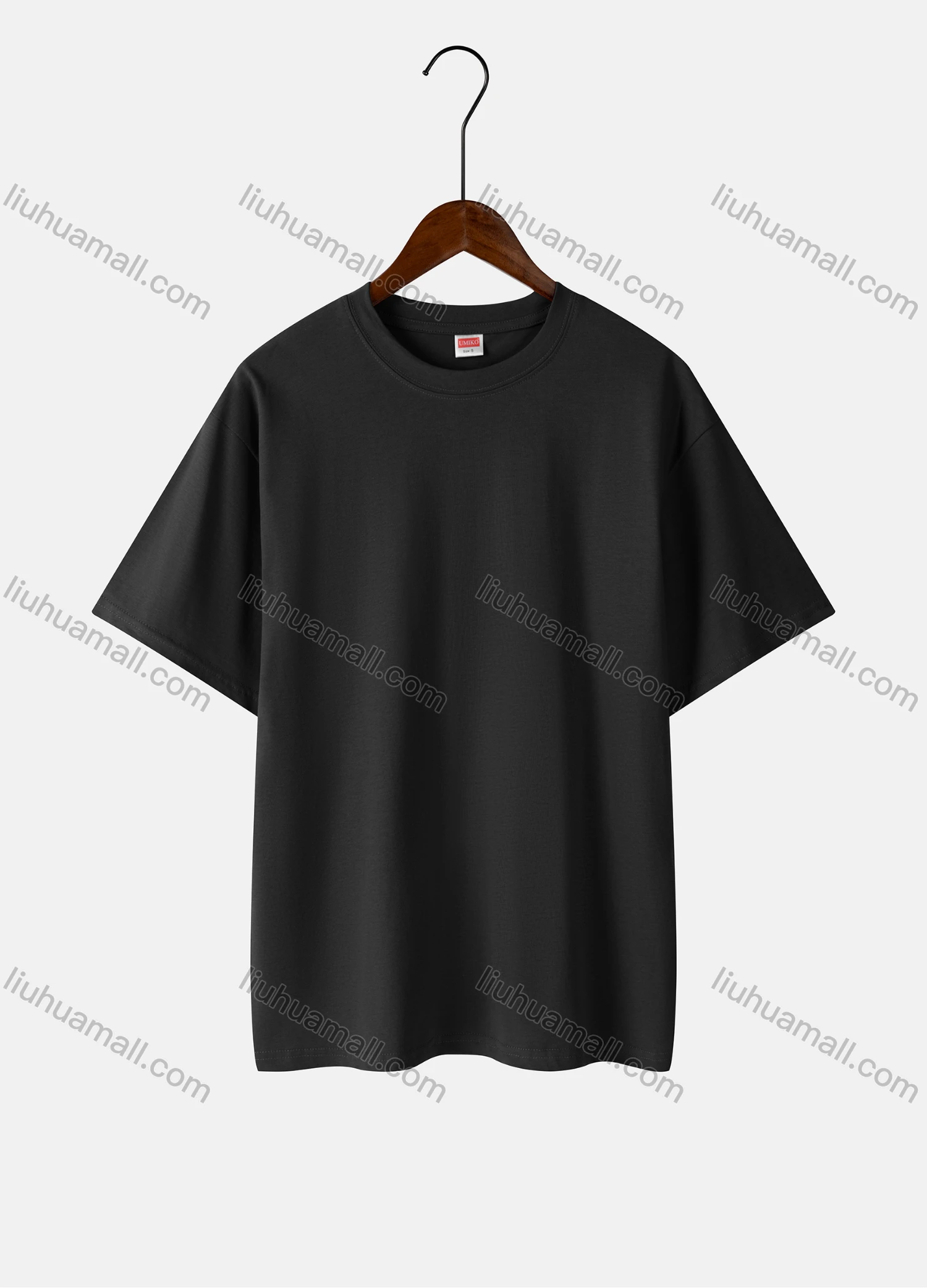 Wholesale Women's Basics Plain 100%Cotton Crew Neck Short Sleeve Casual T-shirt 0002# - Liuhuamall