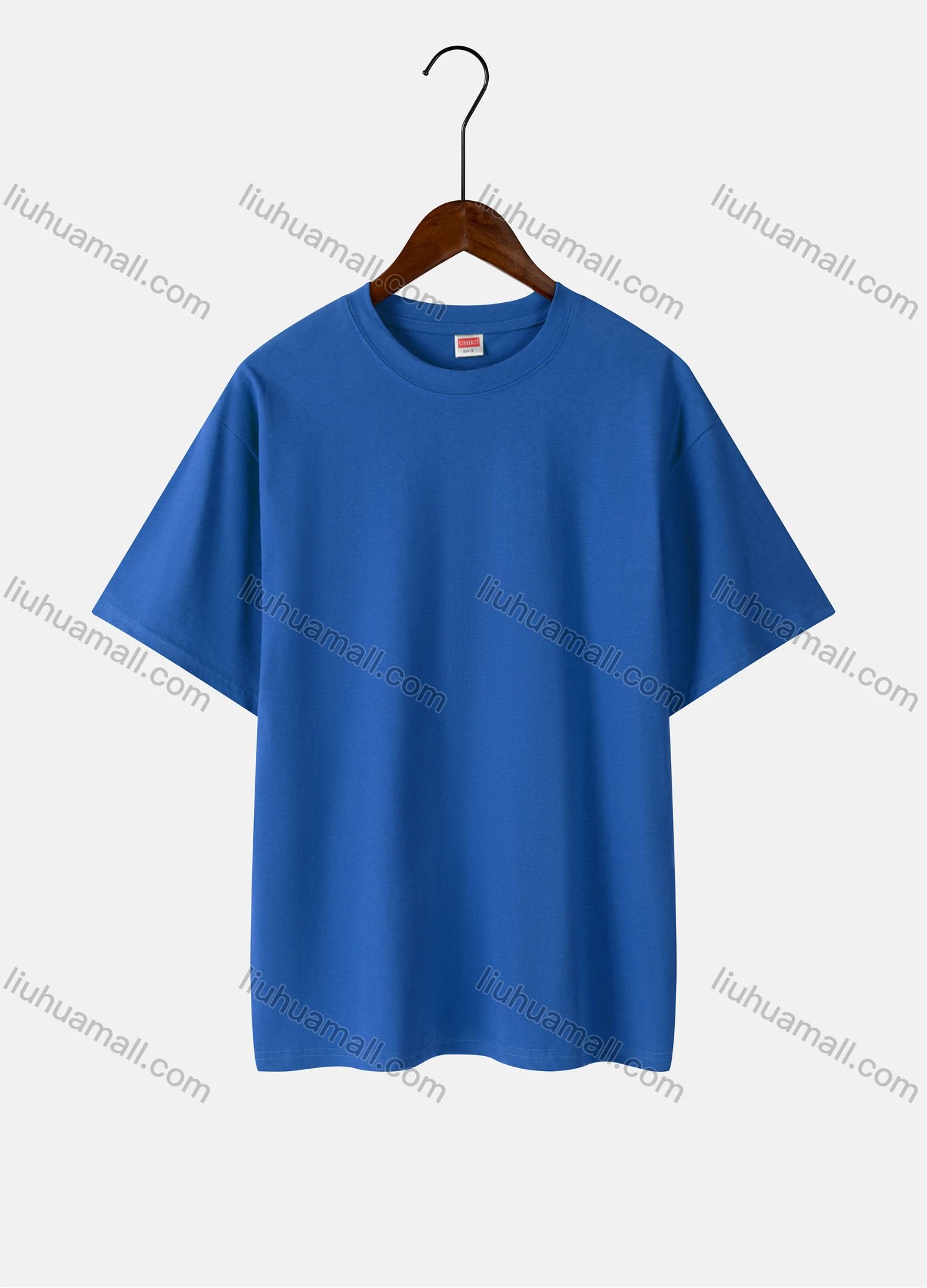 Wholesale Women's Basics Plain 100%Cotton Crew Neck Short Sleeve Casual T-shirt 0002# - Liuhuamall