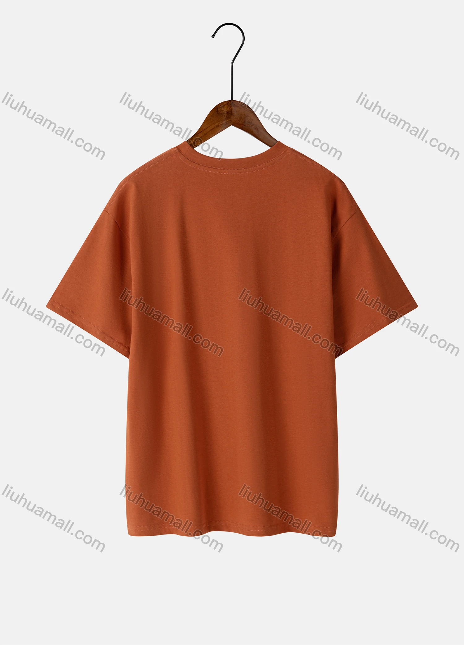 Wholesale Women's Basics Plain 100%Cotton Crew Neck Short Sleeve Casual T-shirt 0002# - Liuhuamall