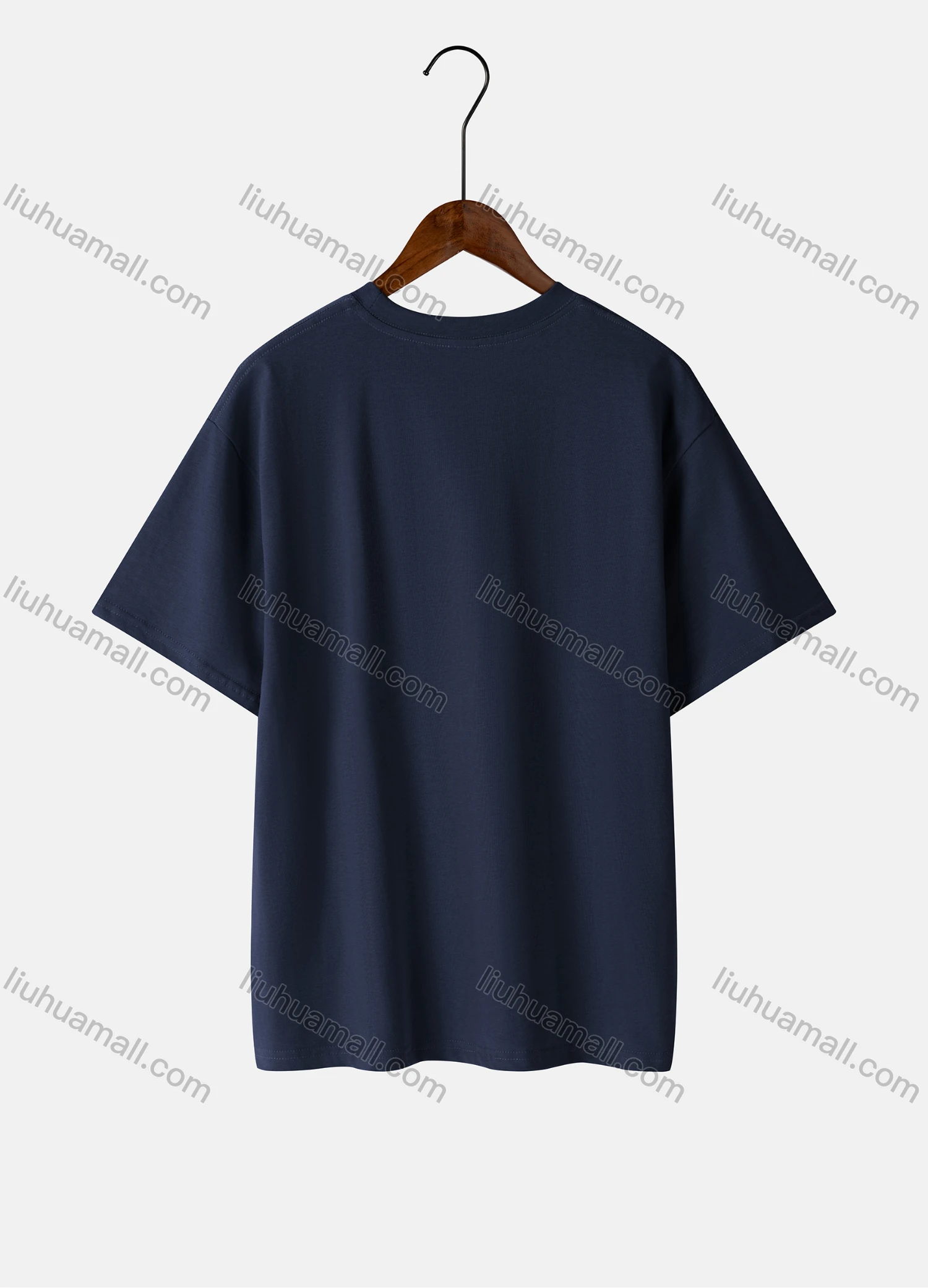 Wholesale Women's Basics Plain 100%Cotton Crew Neck Short Sleeve Casual T-shirt 0002# - Liuhuamall