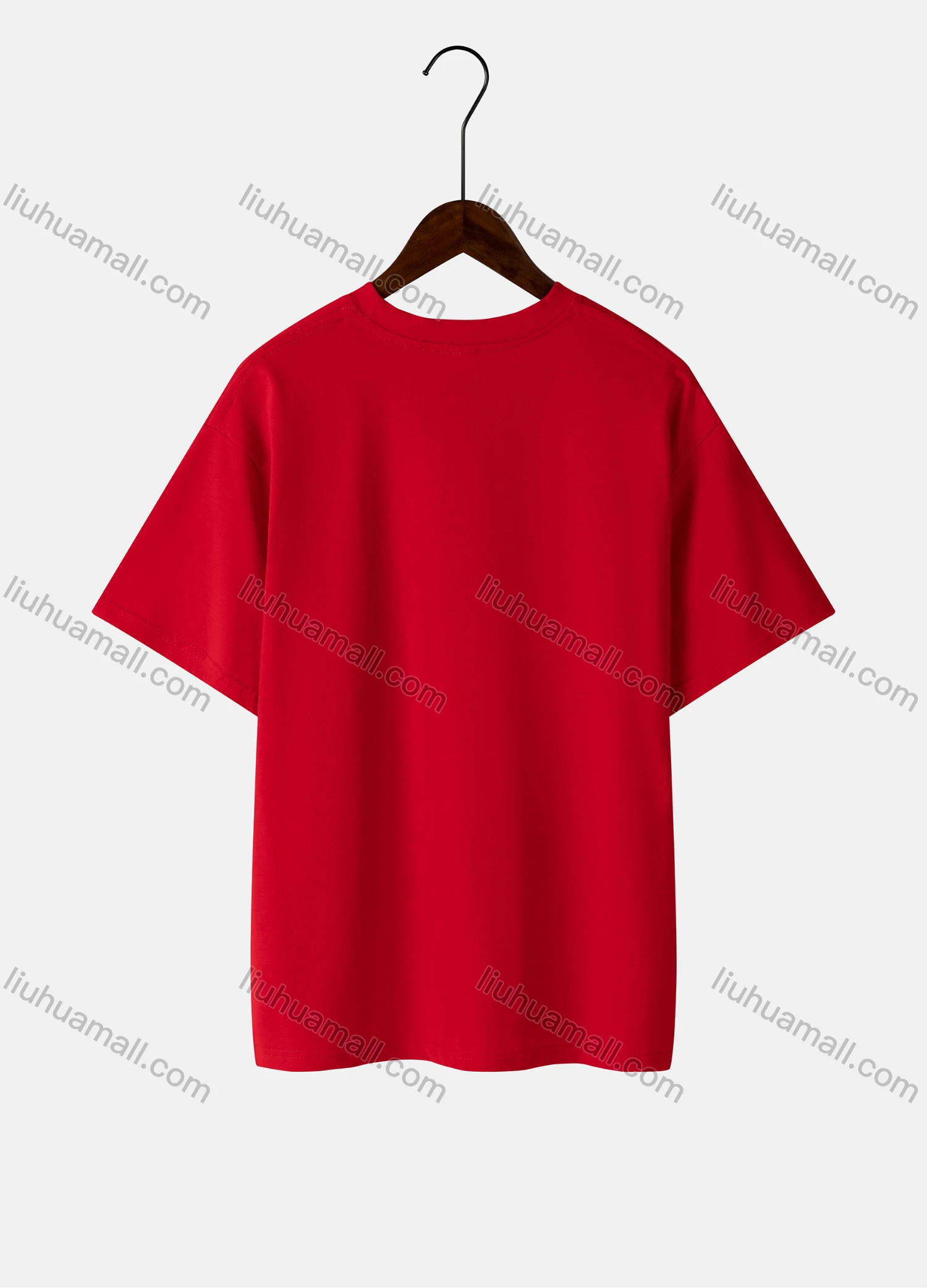 Wholesale Women's Basics Plain 100%Cotton Crew Neck Short Sleeve Casual T-shirt 0002# - Liuhuamall