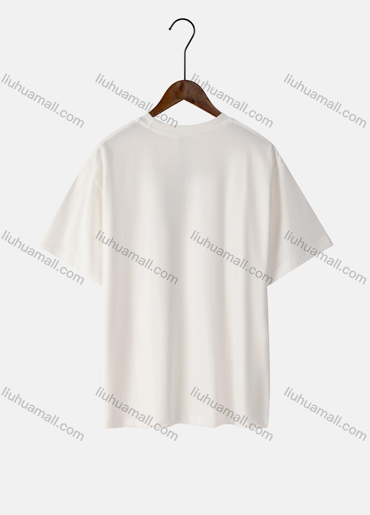 Wholesale Women's Basics Plain 100%Cotton Crew Neck Short Sleeve Casual T-shirt 0002# - Liuhuamall
