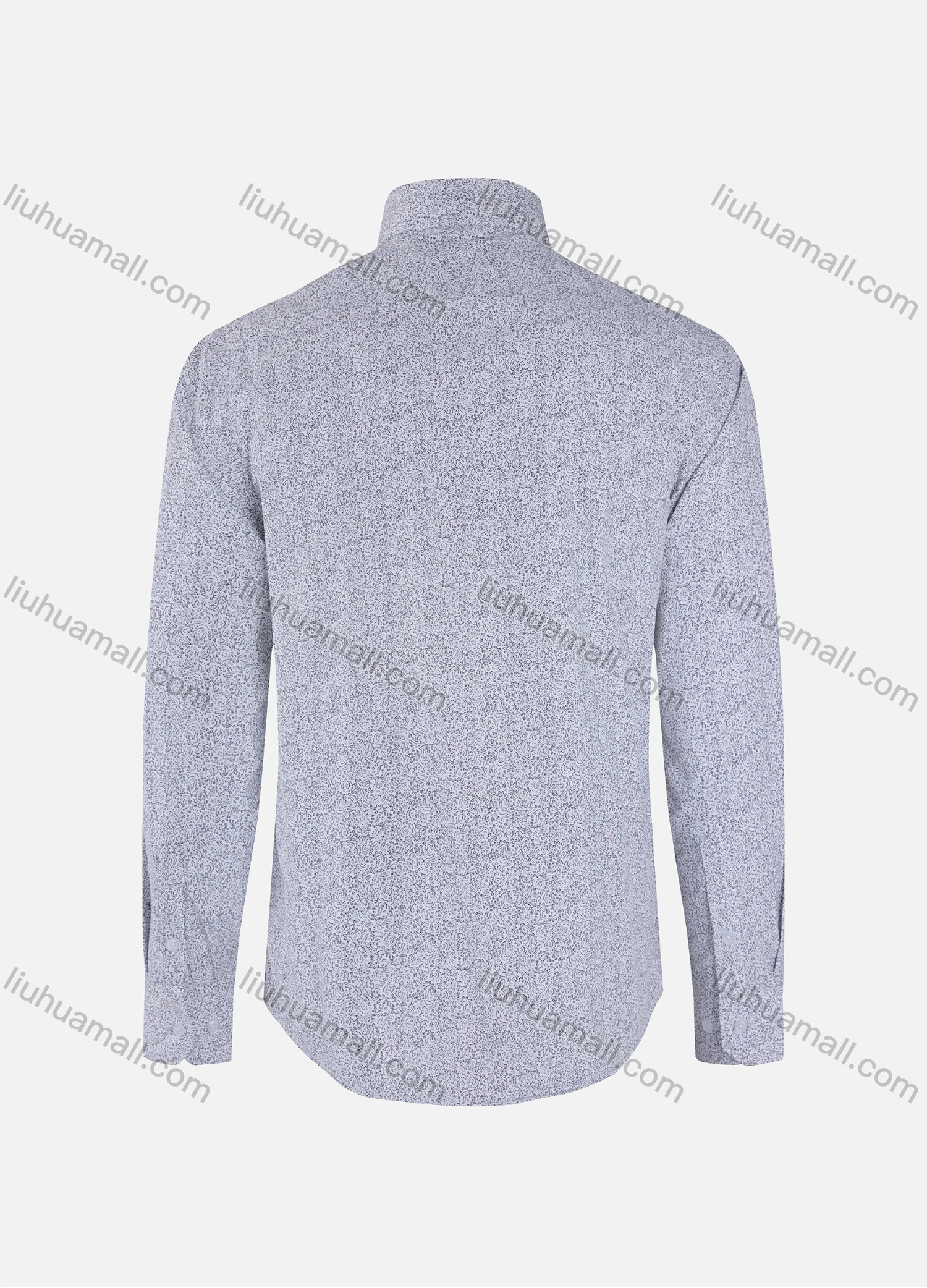 Wholesale Men's Vacation Allover Print Collared Button Down Patch Pocket Long Sleeve Shirts - Liuhuamall