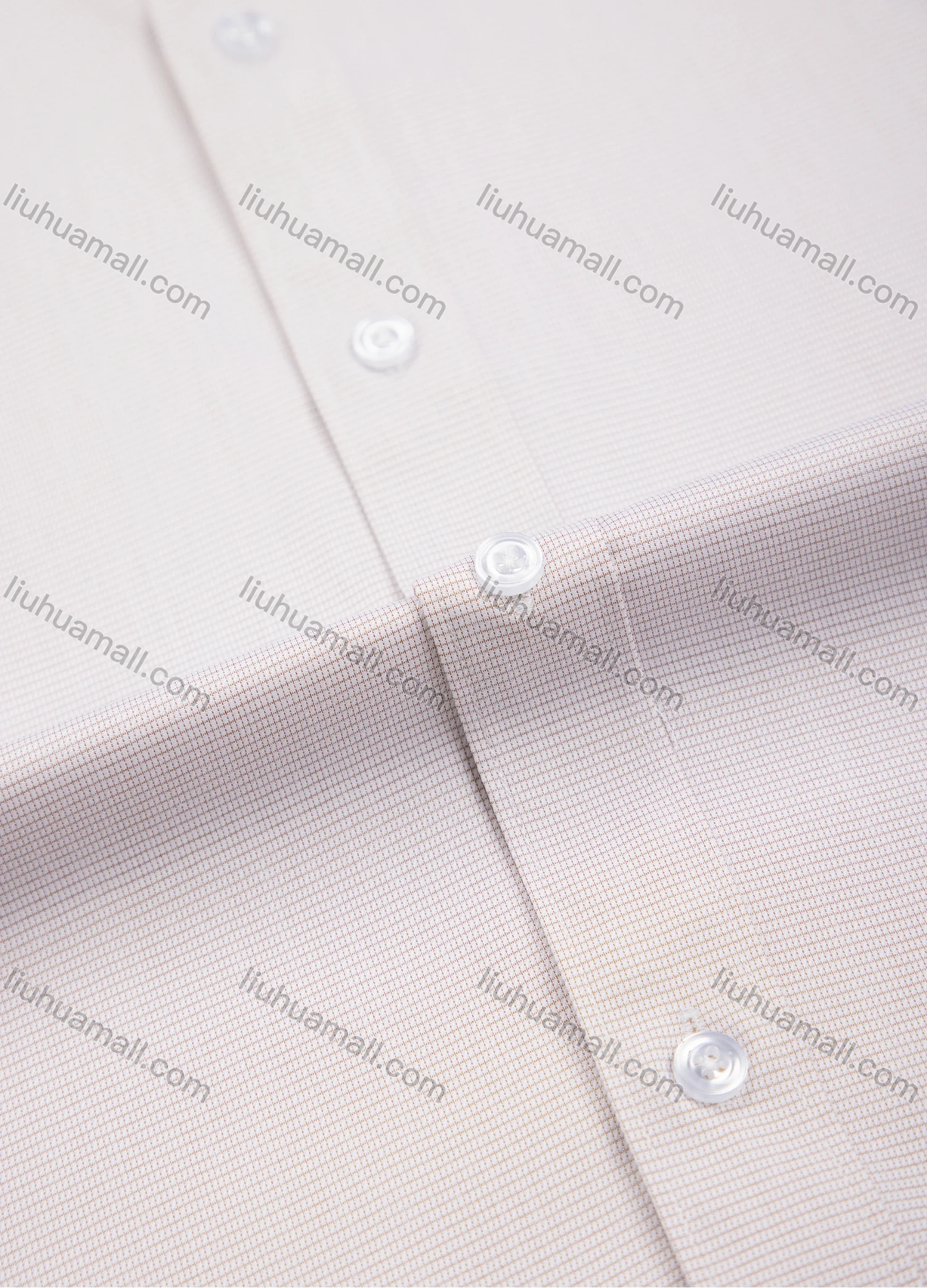 Wholesale Men's Casual Plain Collared Button Down Long Sleeve Shirts - Liuhuamall