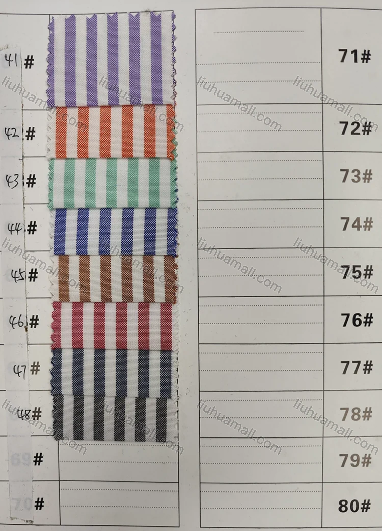 Wholesale Men's Casual Striped Button Down Long Sleeve Shirts YM001# - Liuhuamall