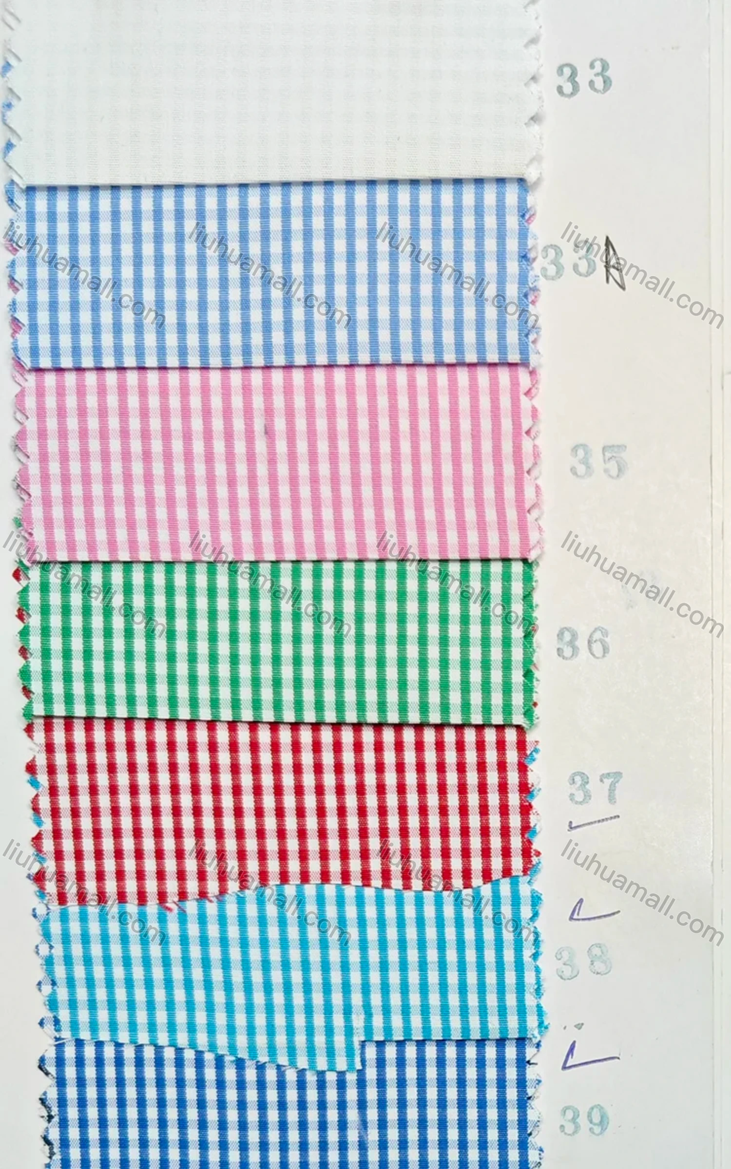 Wholesale Men's Casual Plaid Print Button Down Long Sleeve Shirts YM003# - Liuhuamall