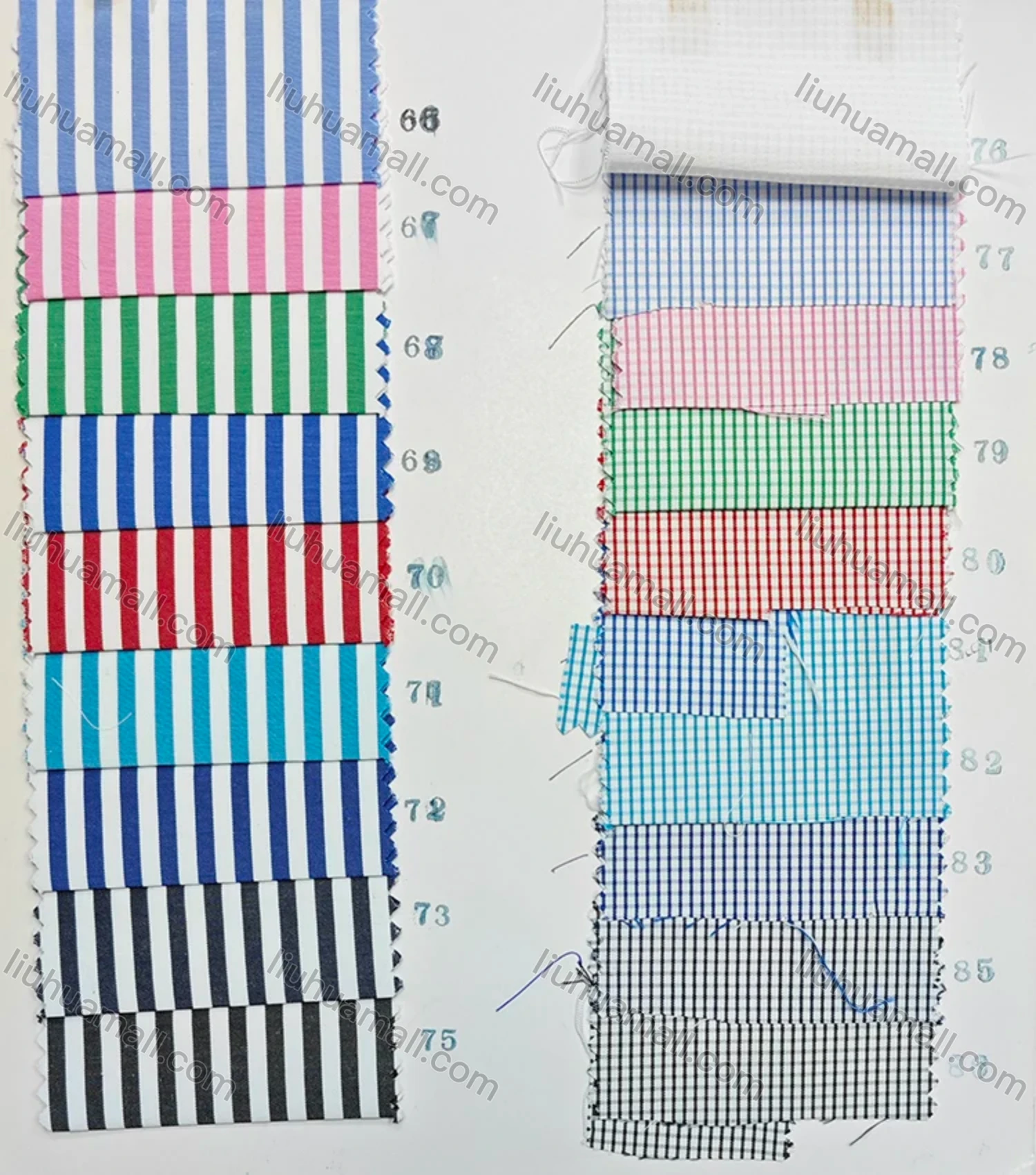 Wholesale Men's Casual Plaid Print Button Down Long Sleeve Shirts YM003# - Liuhuamall