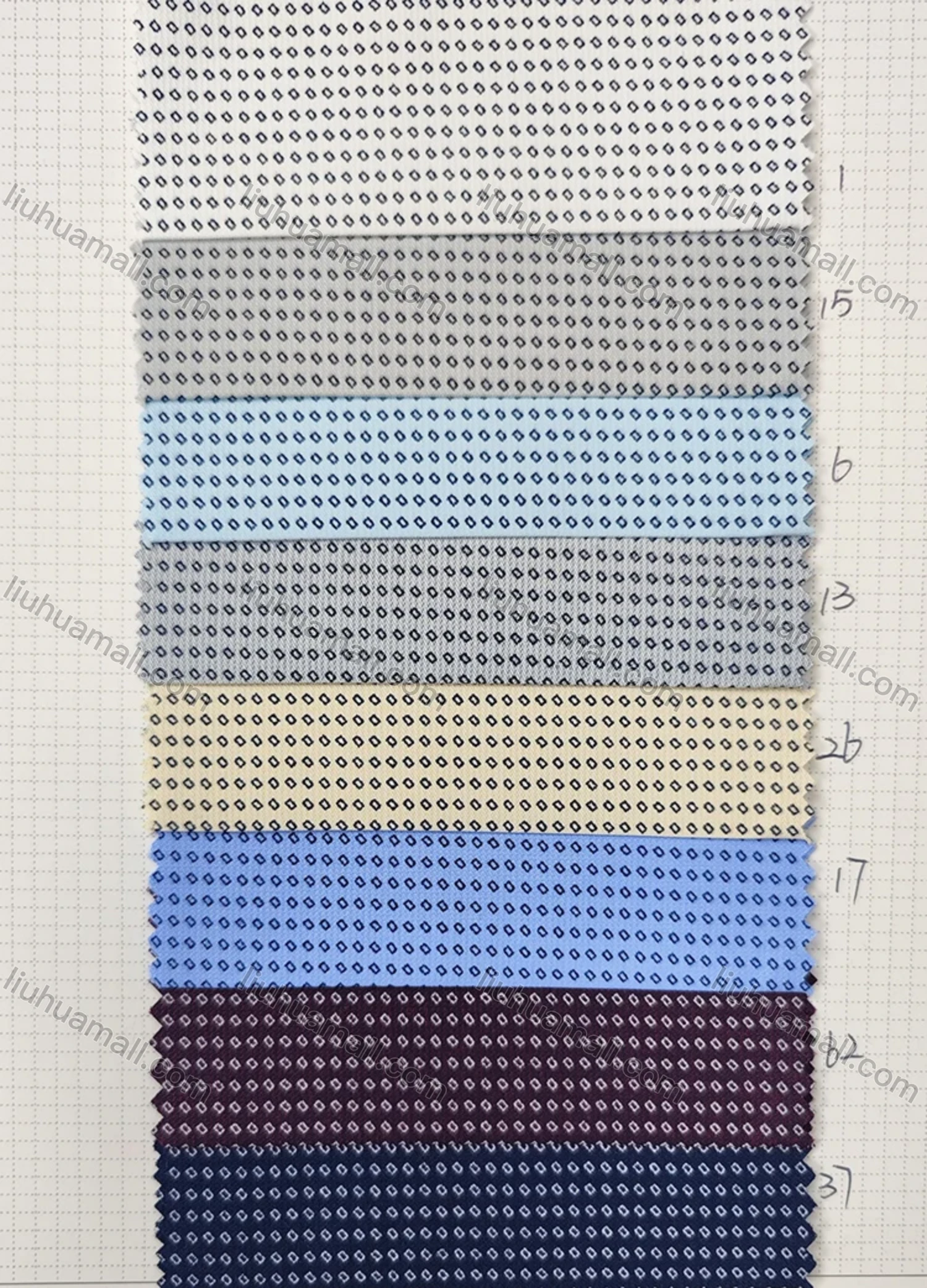 Wholesale Men's Casual Allover Print Button Down Long Sleeve Shirts YM005# - Liuhuamall