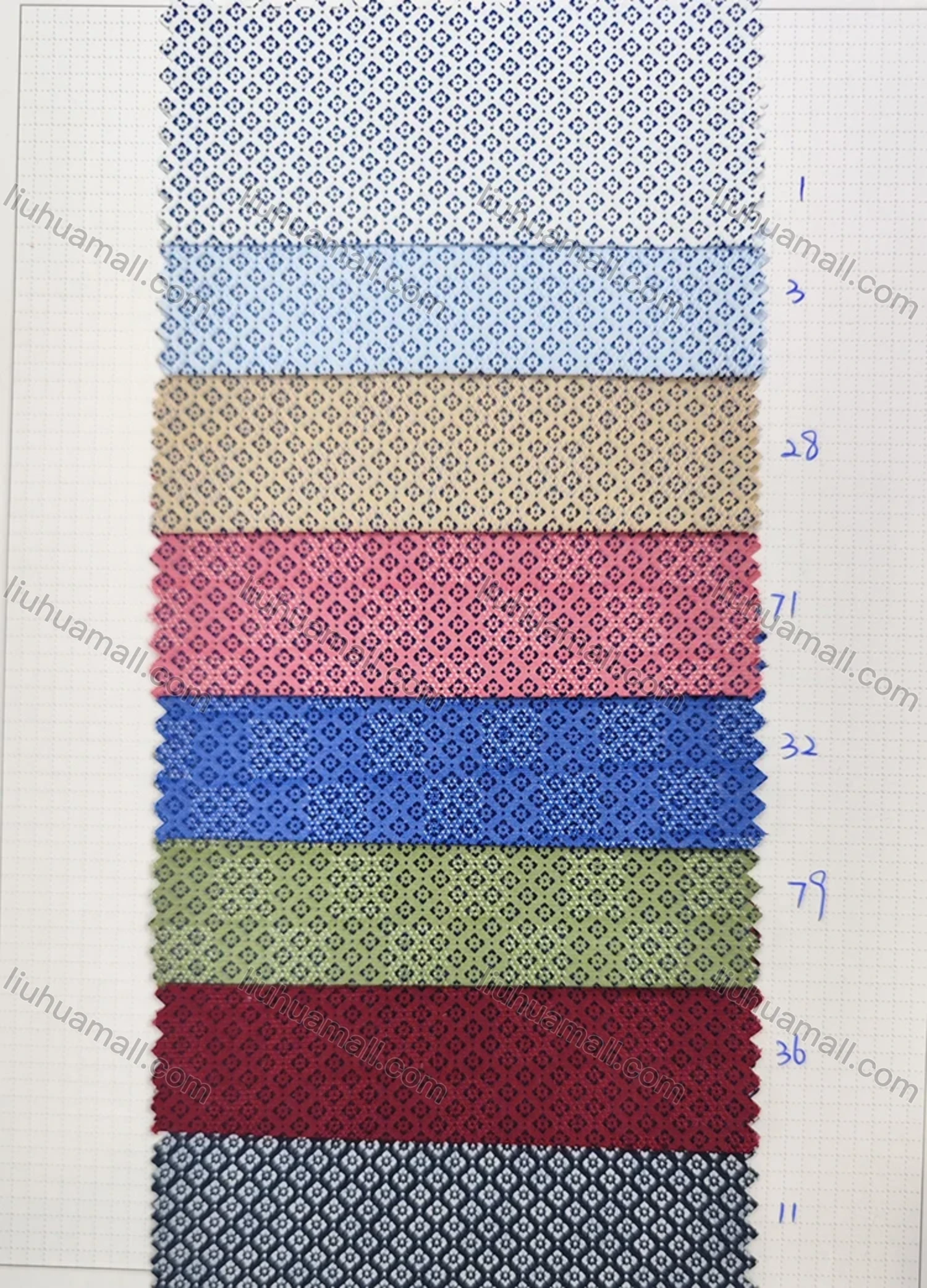 Wholesale Men's Casual Allover Print Button Down Long Sleeve Shirts YM005# - Liuhuamall