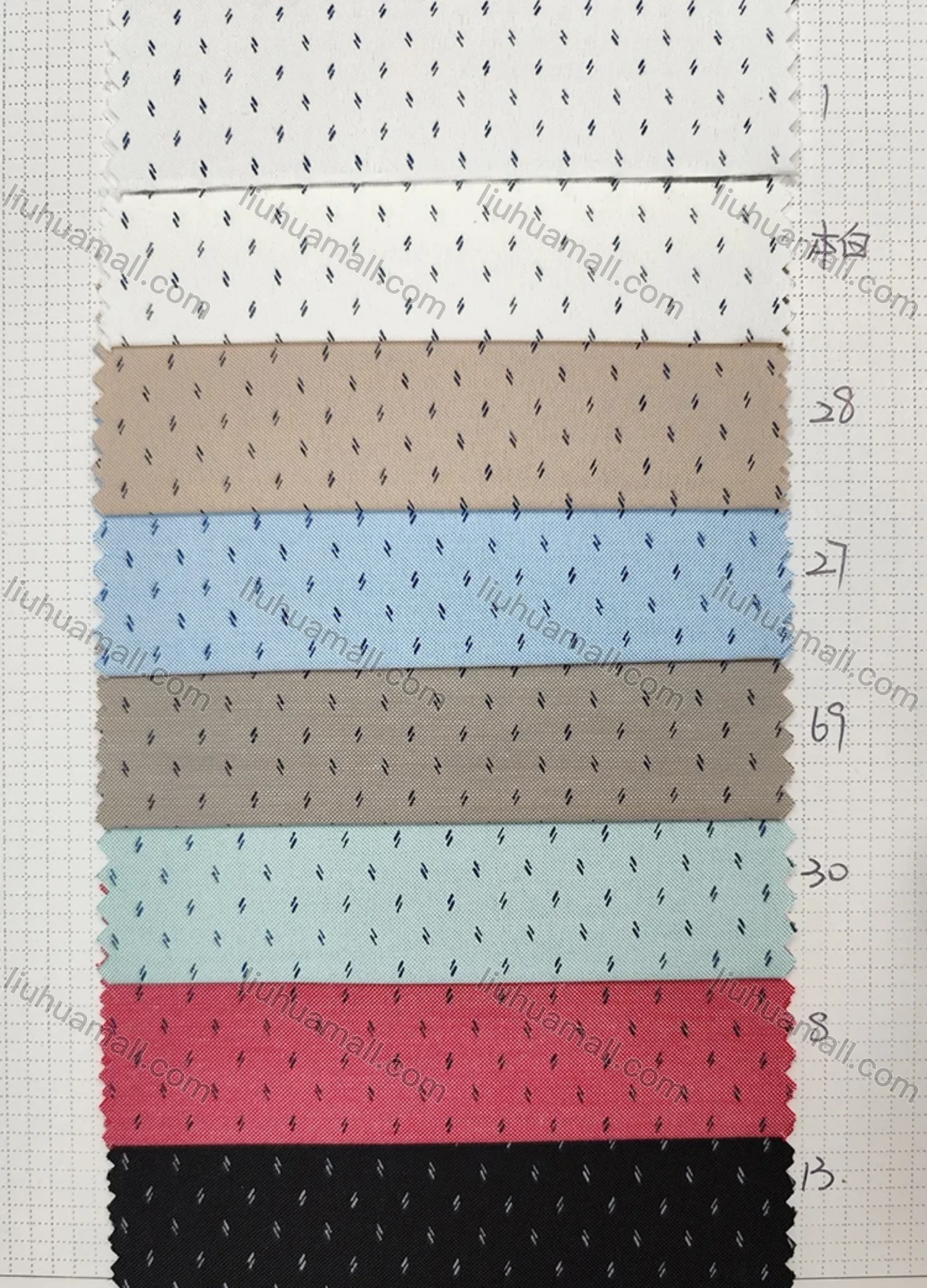 Wholesale Men's Casual Allover Print Button Down Long Sleeve Shirts YM005# - Liuhuamall