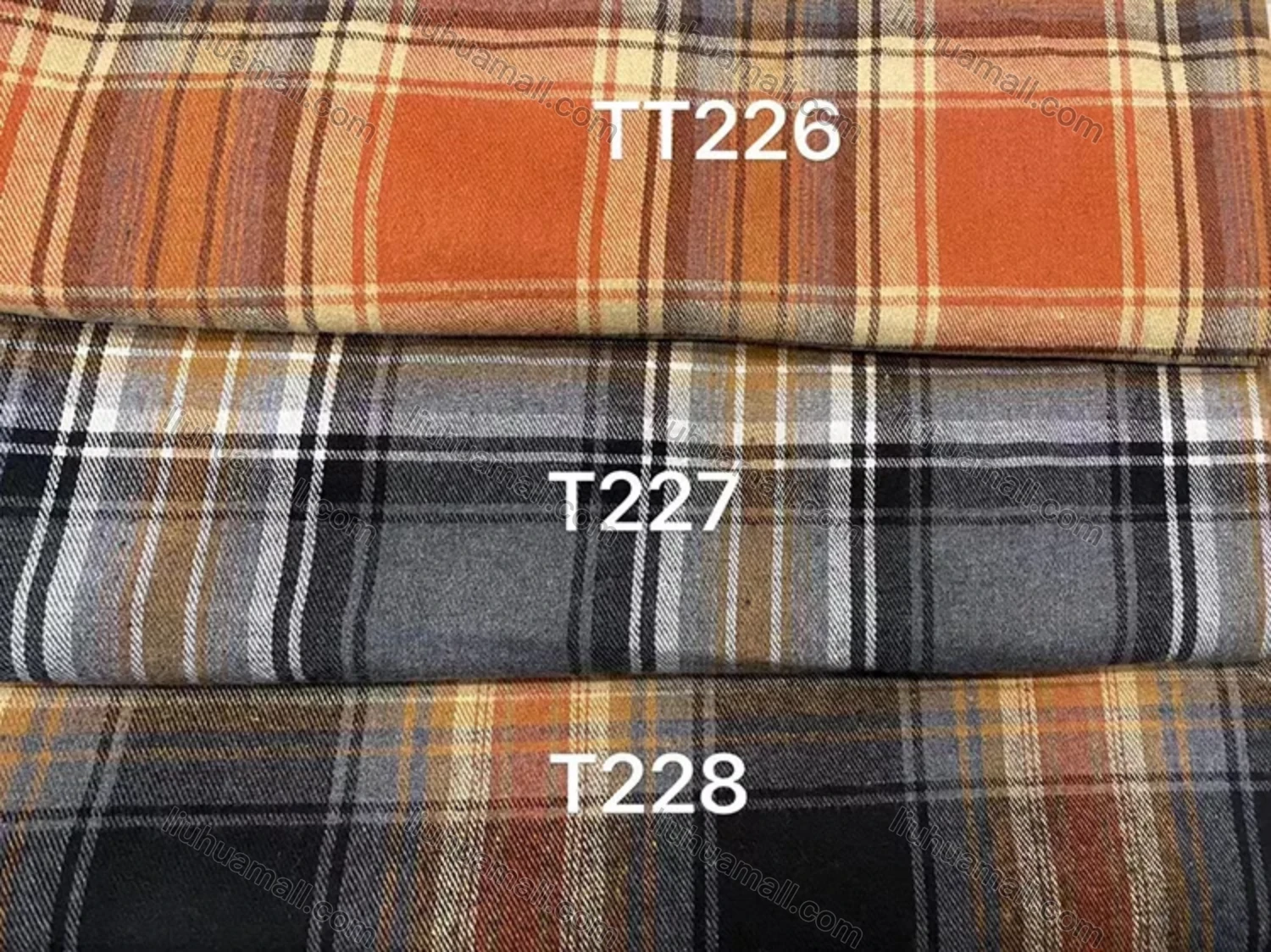 Wholesale Men's Casual Plaid Print Button Down Long Sleeve Shirts YM010# - Liuhuamall