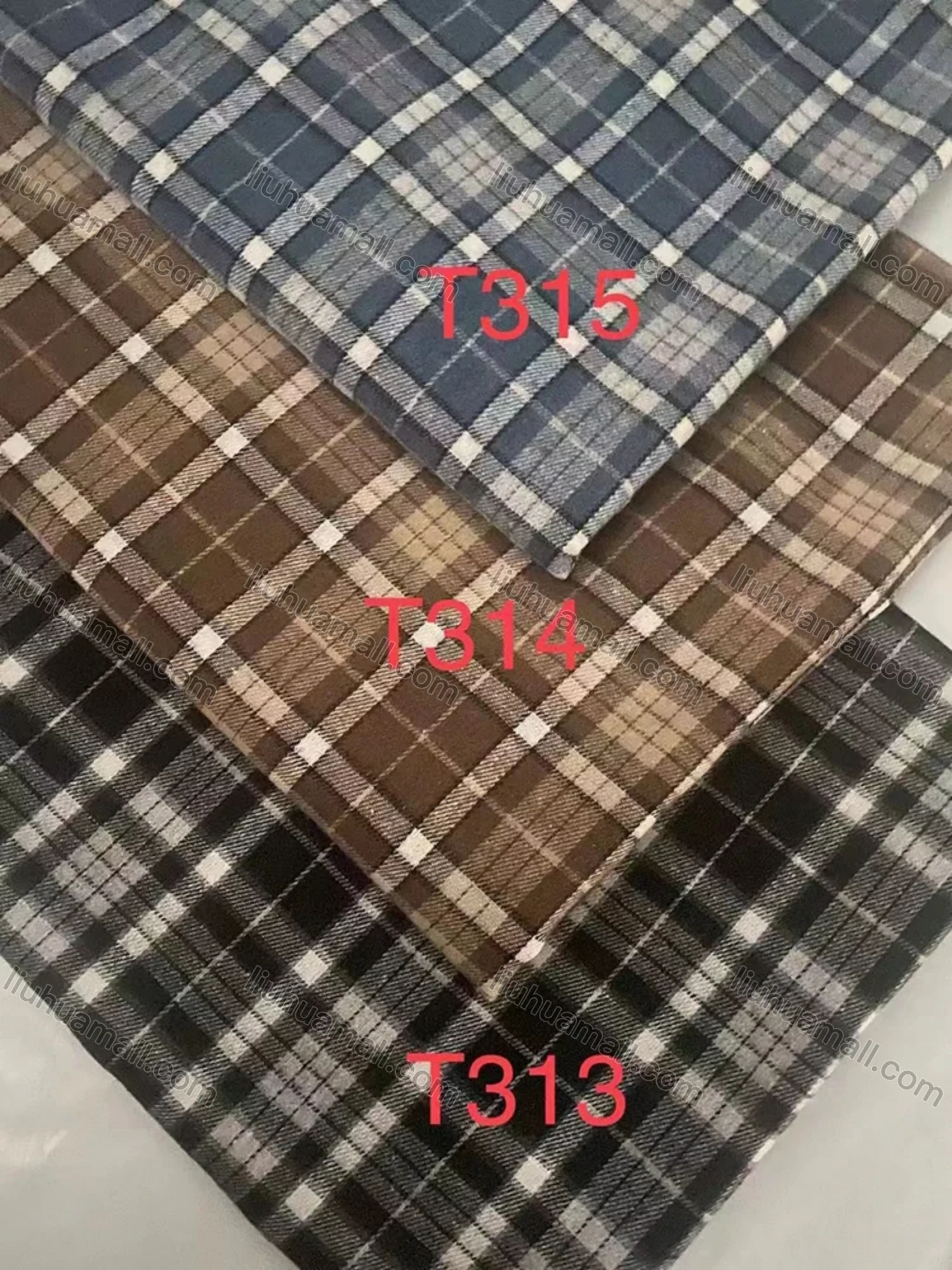Wholesale Men's Casual Plaid Print Button Down Long Sleeve Shirts YM010# - Liuhuamall