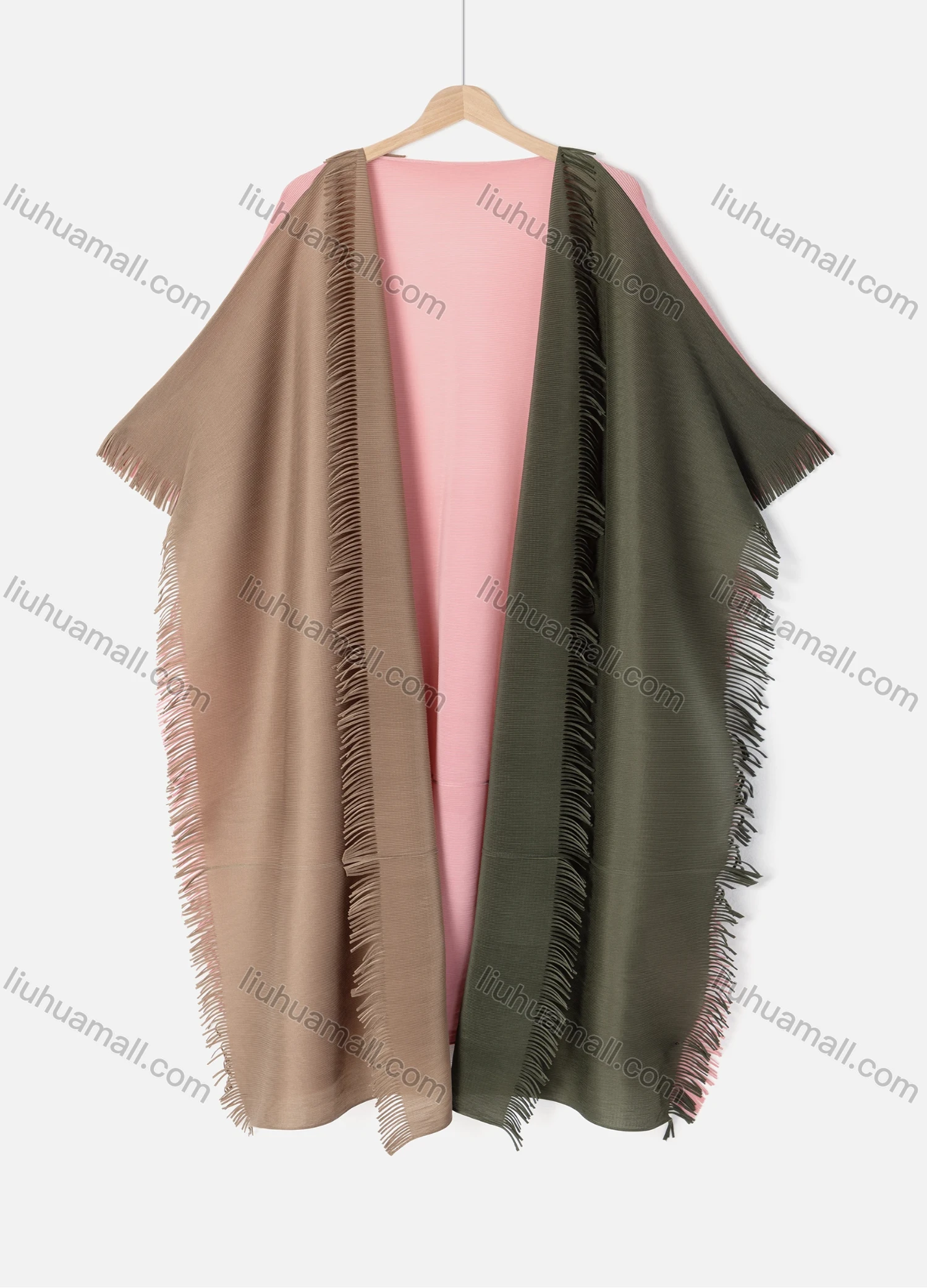 Wholesale Women's Muslim Casual Plain Long Robe 2416# - Liuhuamall