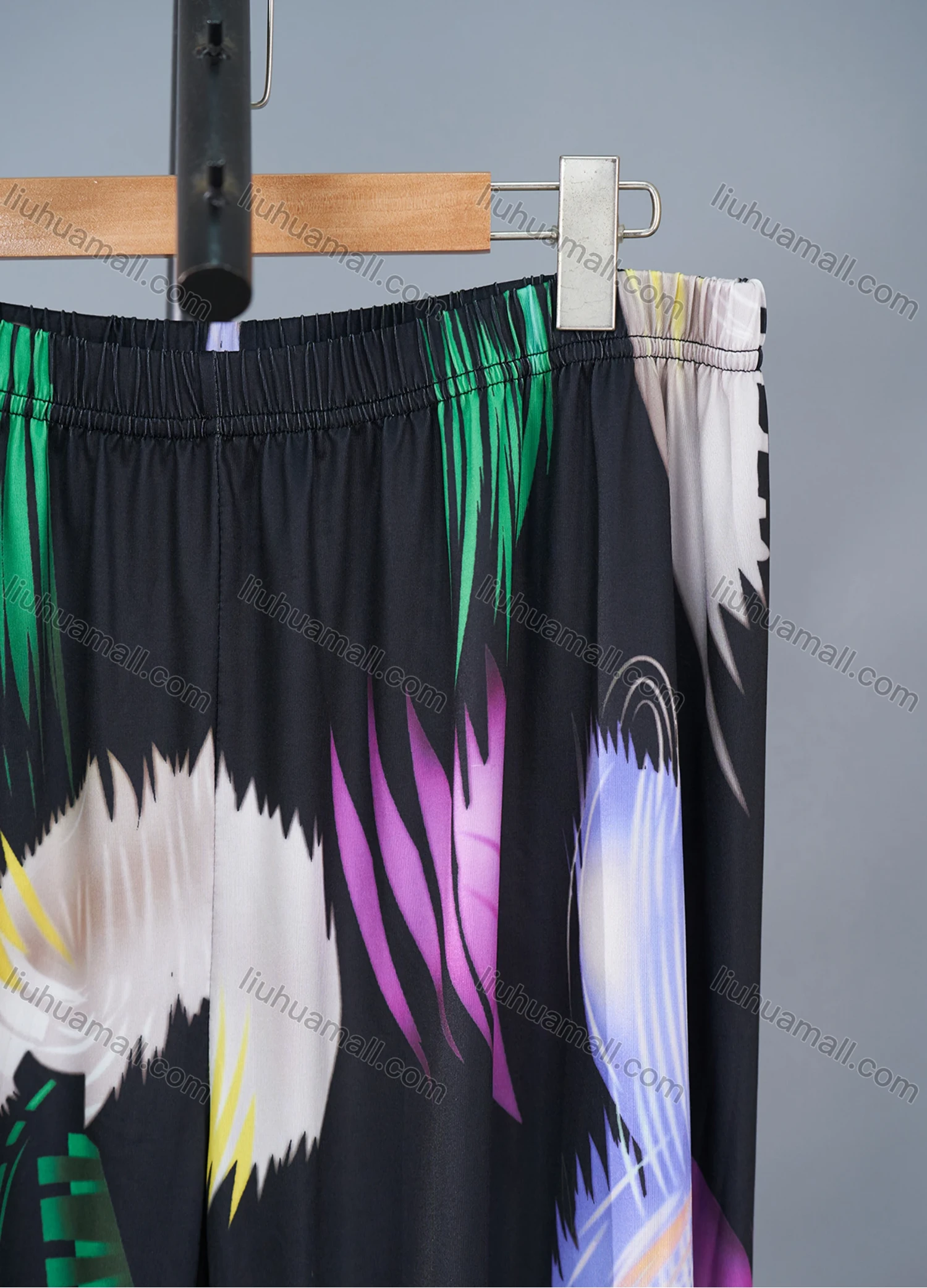 Wholesale Women's Lounge Abstract Print Sleeveless Ruched Cami Top & Pant & Long Sleeve Cardigan With Belt 3 Piece Sets DM3104# - Liuhuamall