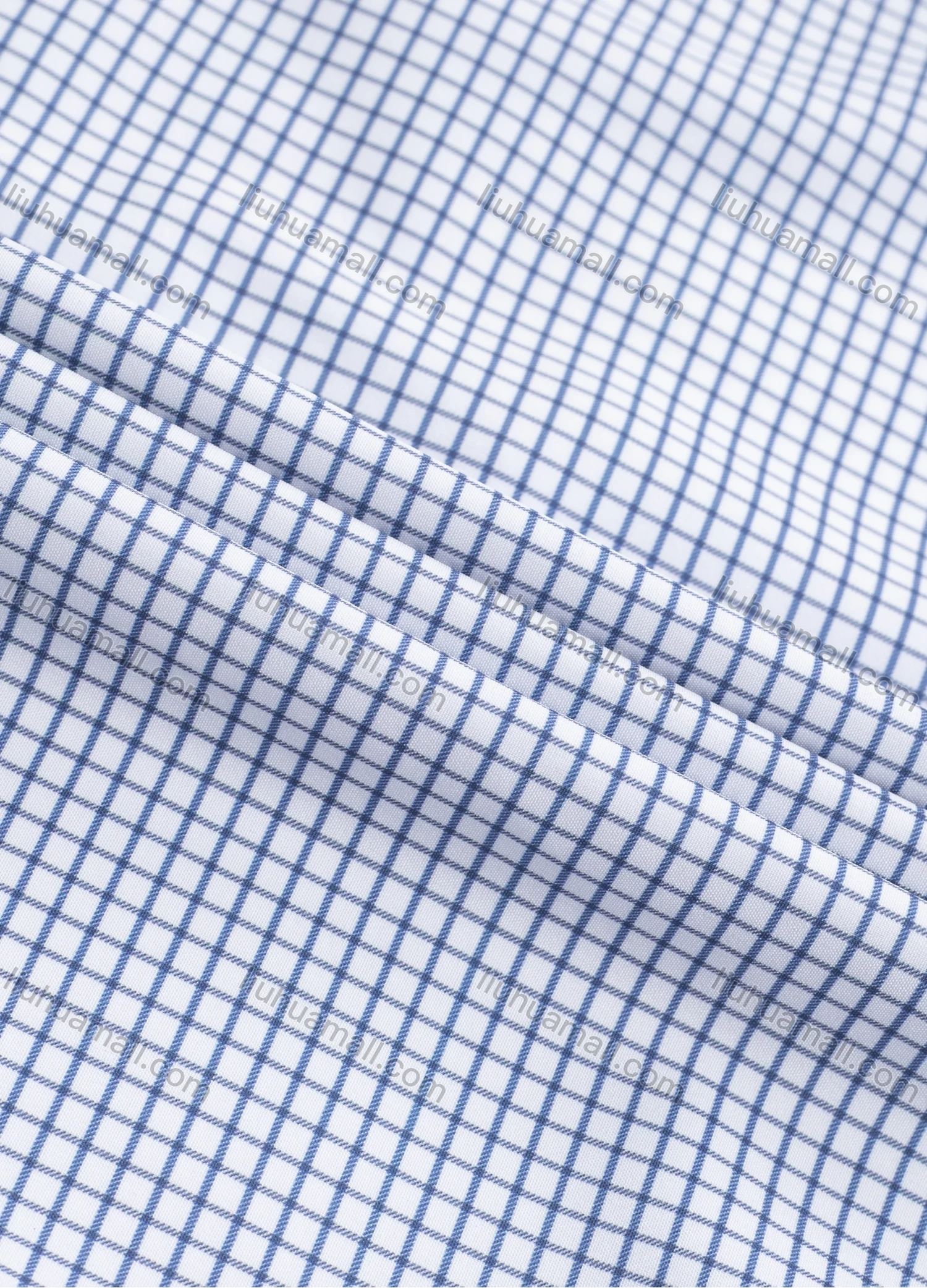 Wholesale Men's Casual Collared Plaid Print Patch Pocket Button Down Curved Hem Long Sleeve Shirt - Liuhuamall