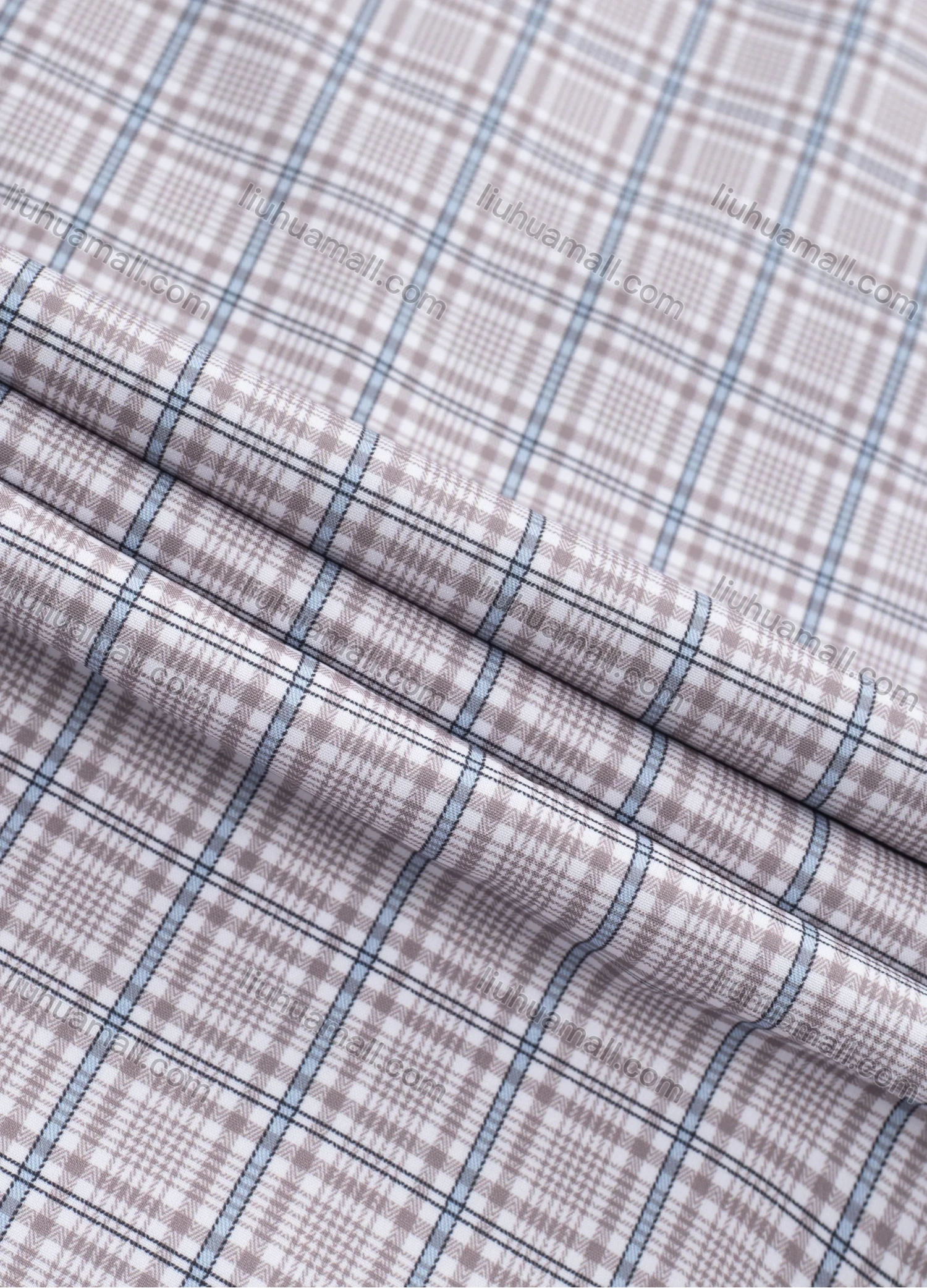 Wholesale Men's Casual Collared Plaid Print Patch Pocket Button Down Long Sleeve Shirt - Liuhuamall