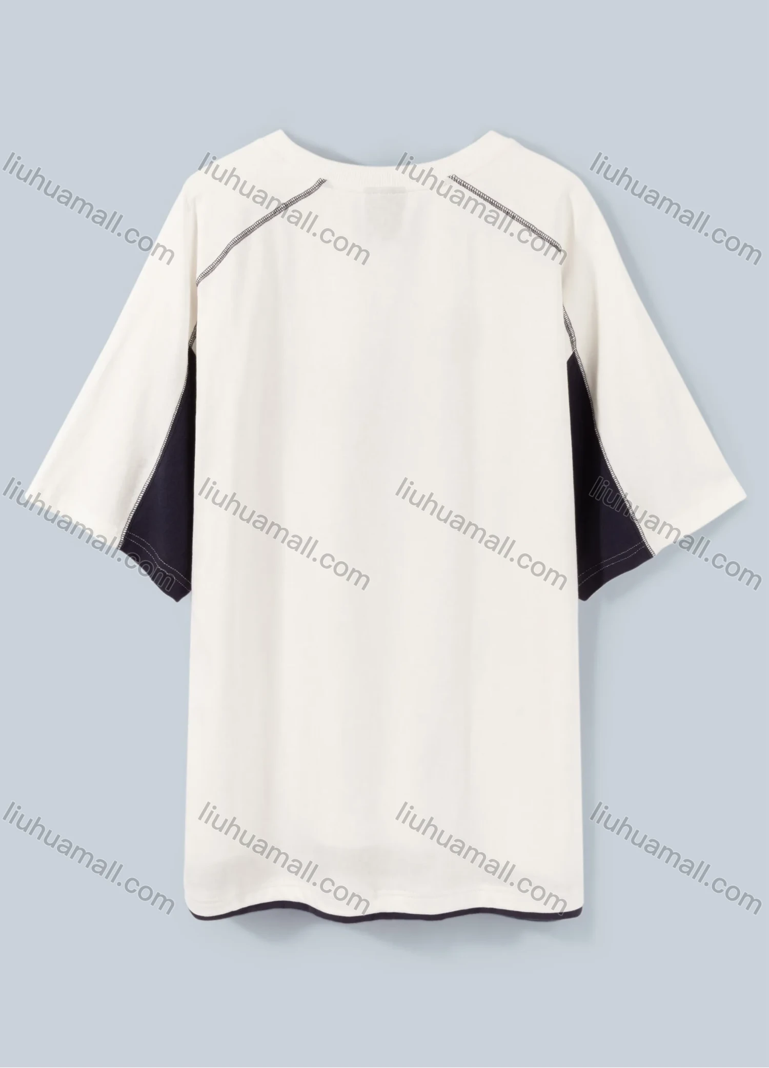 Wholesale Men's Letter Print Casual T Shirt - Liuhuamall