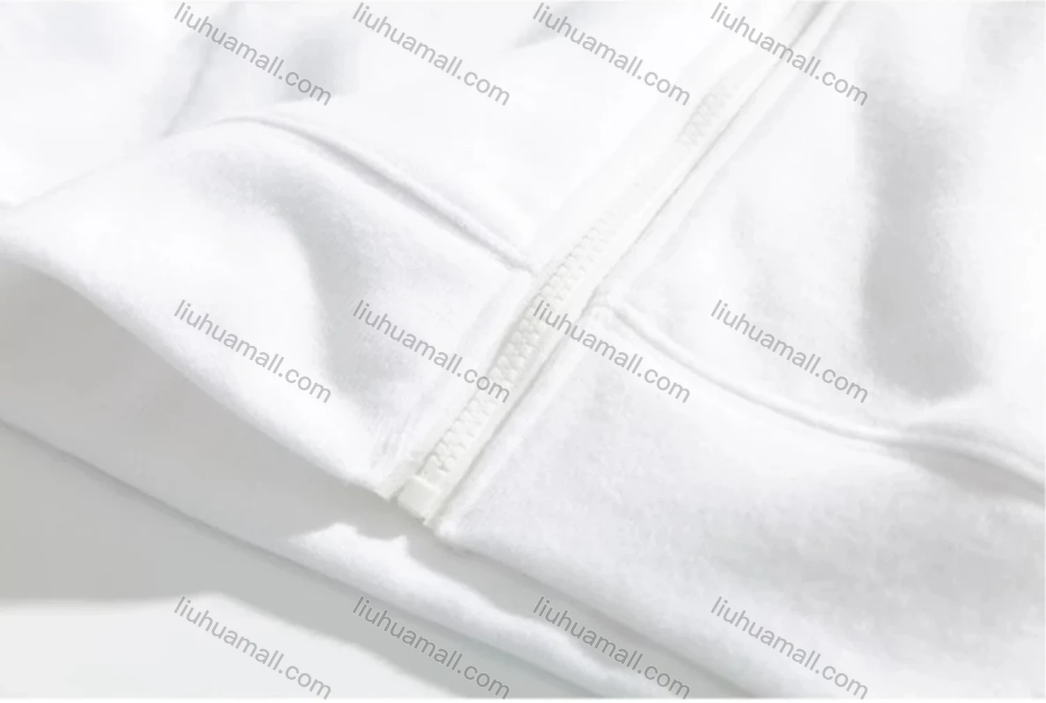 Wholesale Men's Embroidered Letters Gradient Drawstring Zip Up Casual Hoodie Sweatshirt With Kangaroo Pocket - Liuhuamall