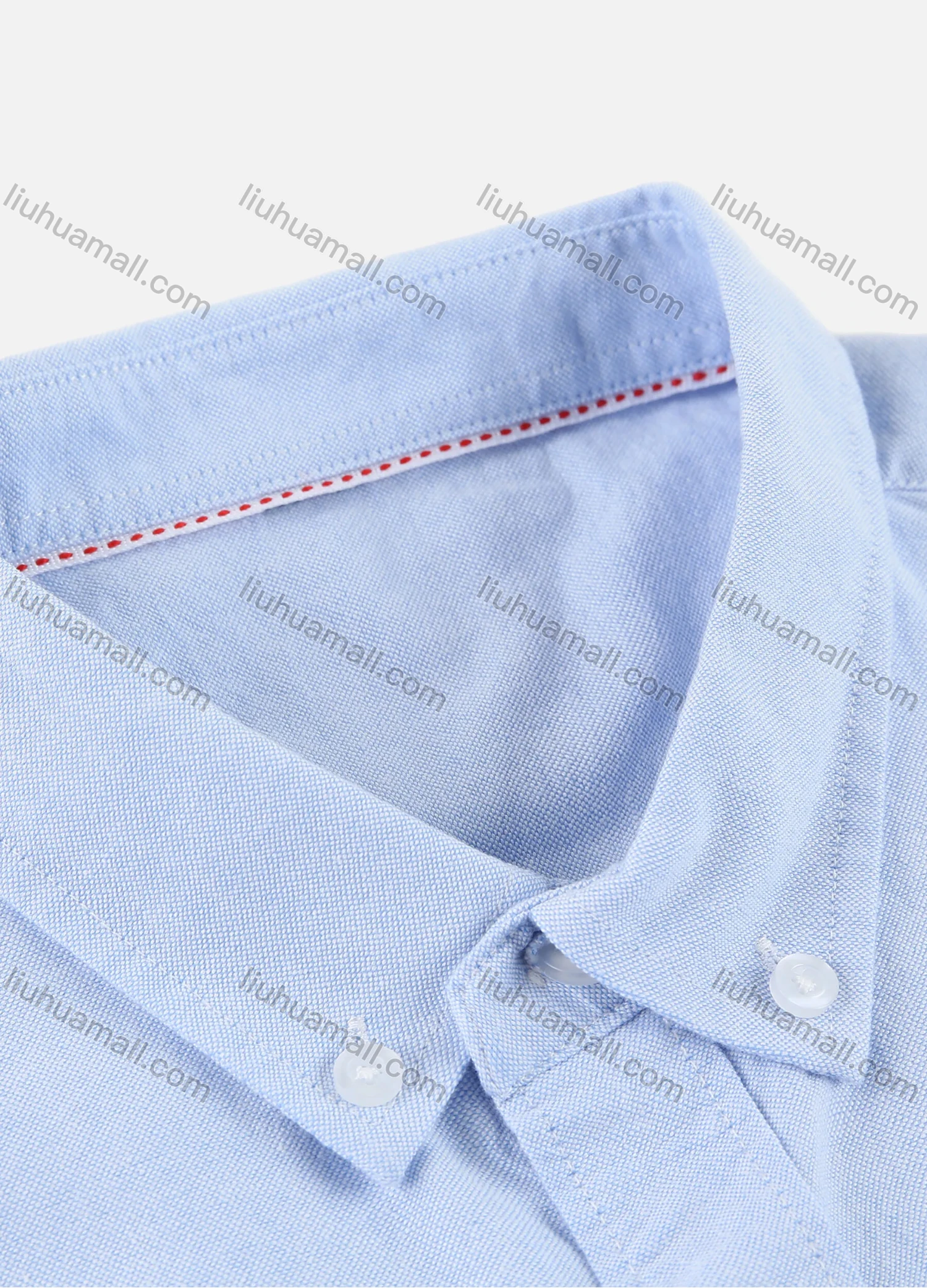 Wholesale Men's Plain 100% Cotton Patch Pocket Casual Shirt - Liuhuamall