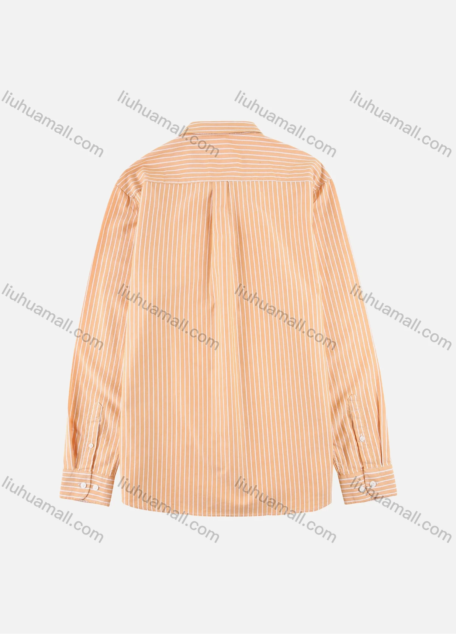 Wholesale Men's 100% Cottn Striped Print Casual Shirt - Liuhuamall