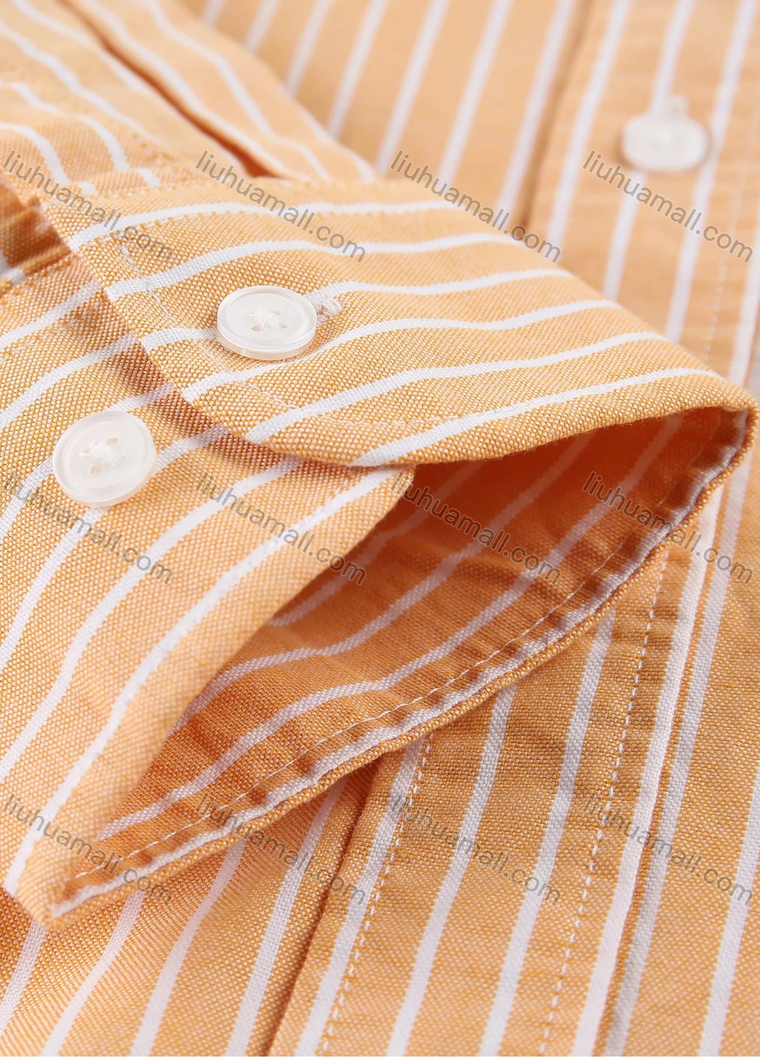 Wholesale Men's 100% Cottn Striped Print Casual Shirt - Liuhuamall