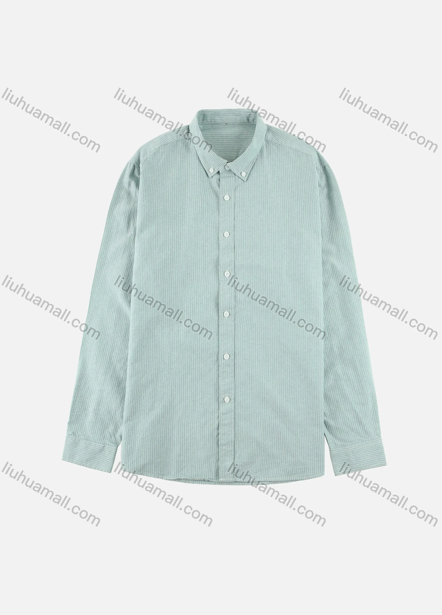 Wholesale Men's 100% Cottn Striped Print Casual Shirt - Liuhuamall