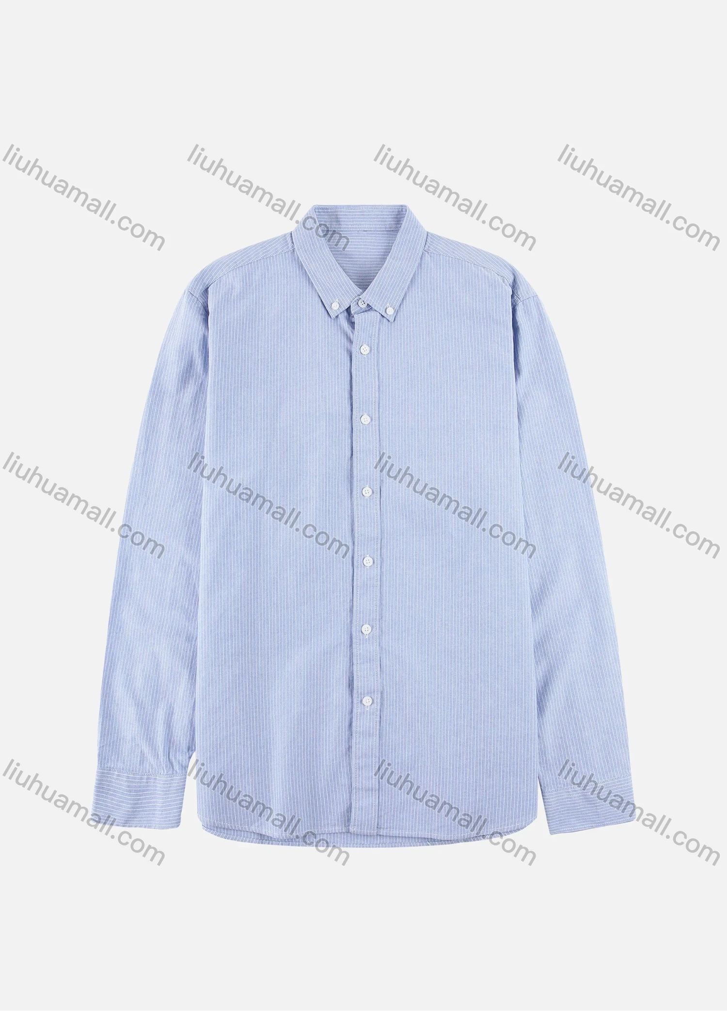 Wholesale Men's 100% Cottn Striped Print Casual Shirt - Liuhuamall