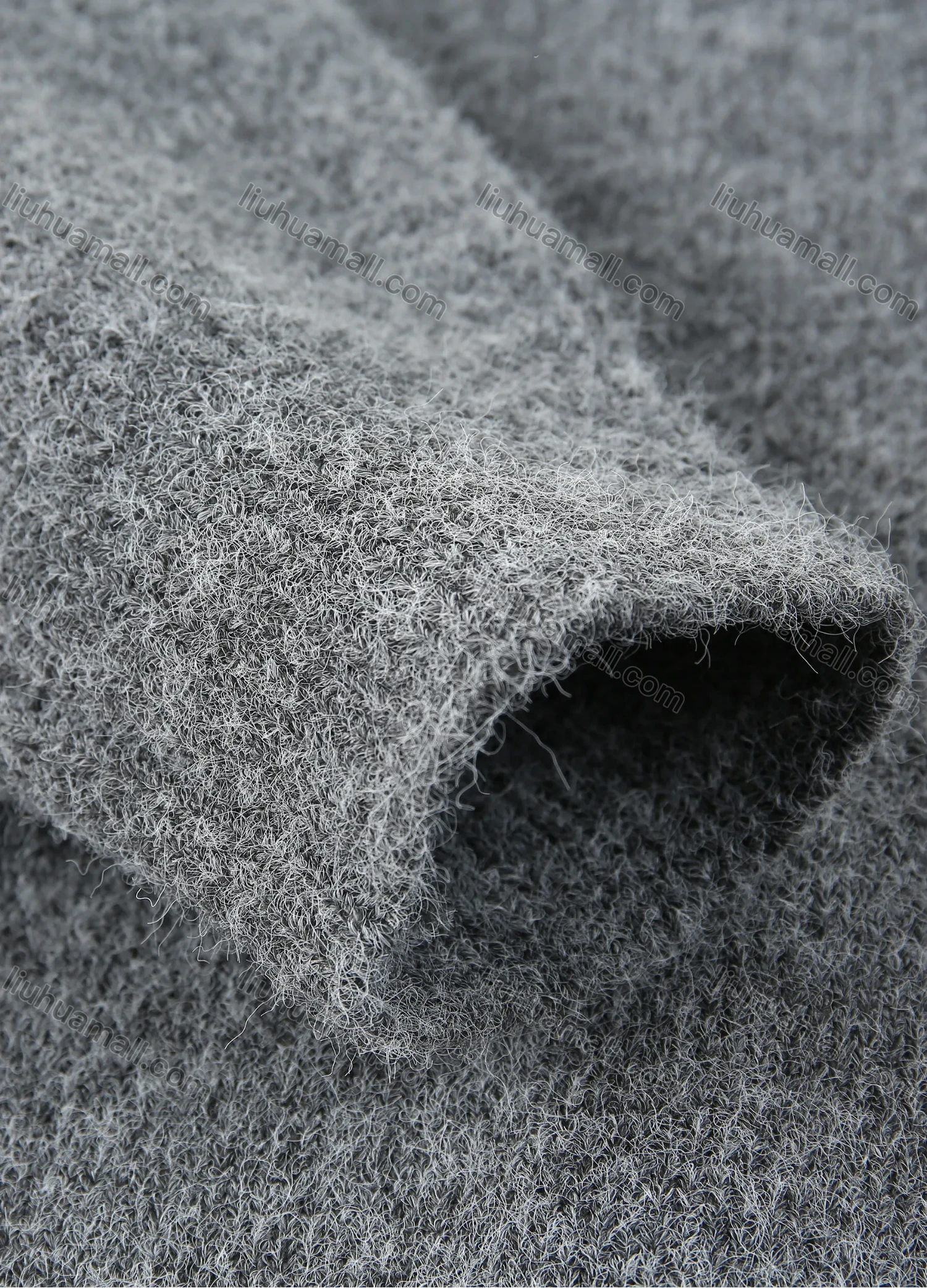 Wholesale Men's Casual Plain High Neck Drop Shoulder Long Sleeve Turtleneck Knit Sweater - Liuhuamall