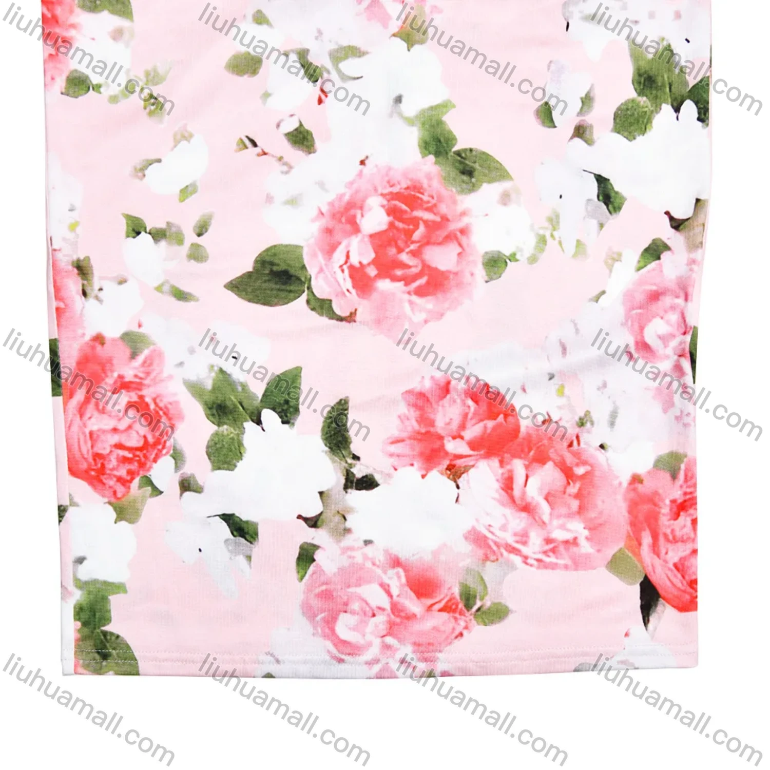 Wholesale Women's Elegant Spaghetti Strap Allover Floral Print Splicing Maxi Cami Dress - Liuhuamall