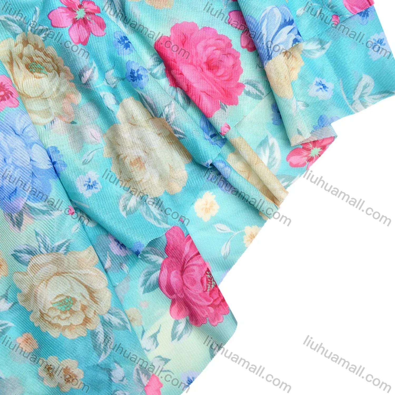 Wholesale Women's Casual Strapless Floral Print Asymmetrical Hem Ruched Ruffle Trim Maxi Dress - Liuhuamall